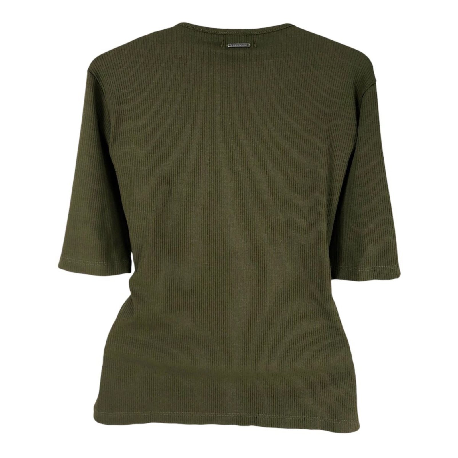 Vista 3 Blusa Canelada Triton Sap verde Triton verde