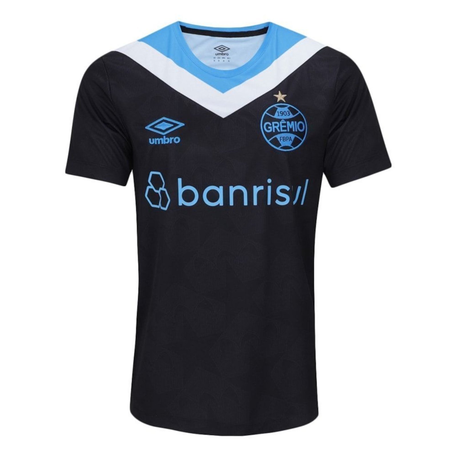 Camisa Umbro Grêmio III 2024/25 Torcedor Masculina - Preto - umbro