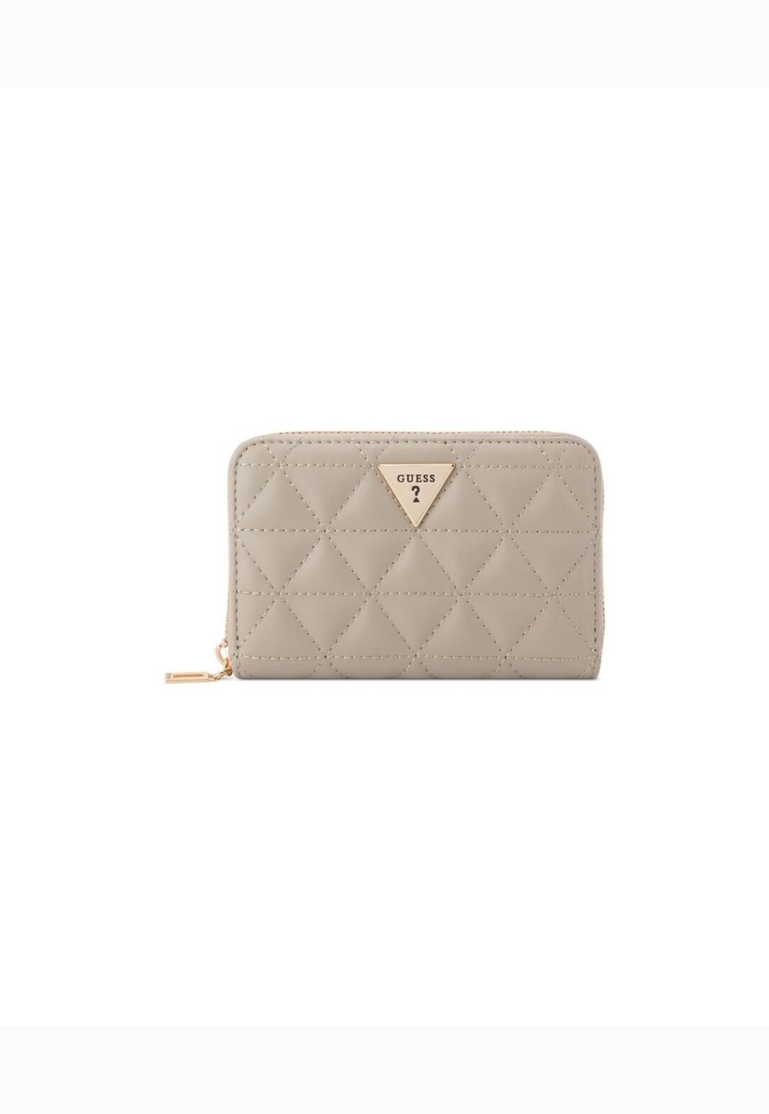 Carteira Guess Katy Medium Zip Around Cinza