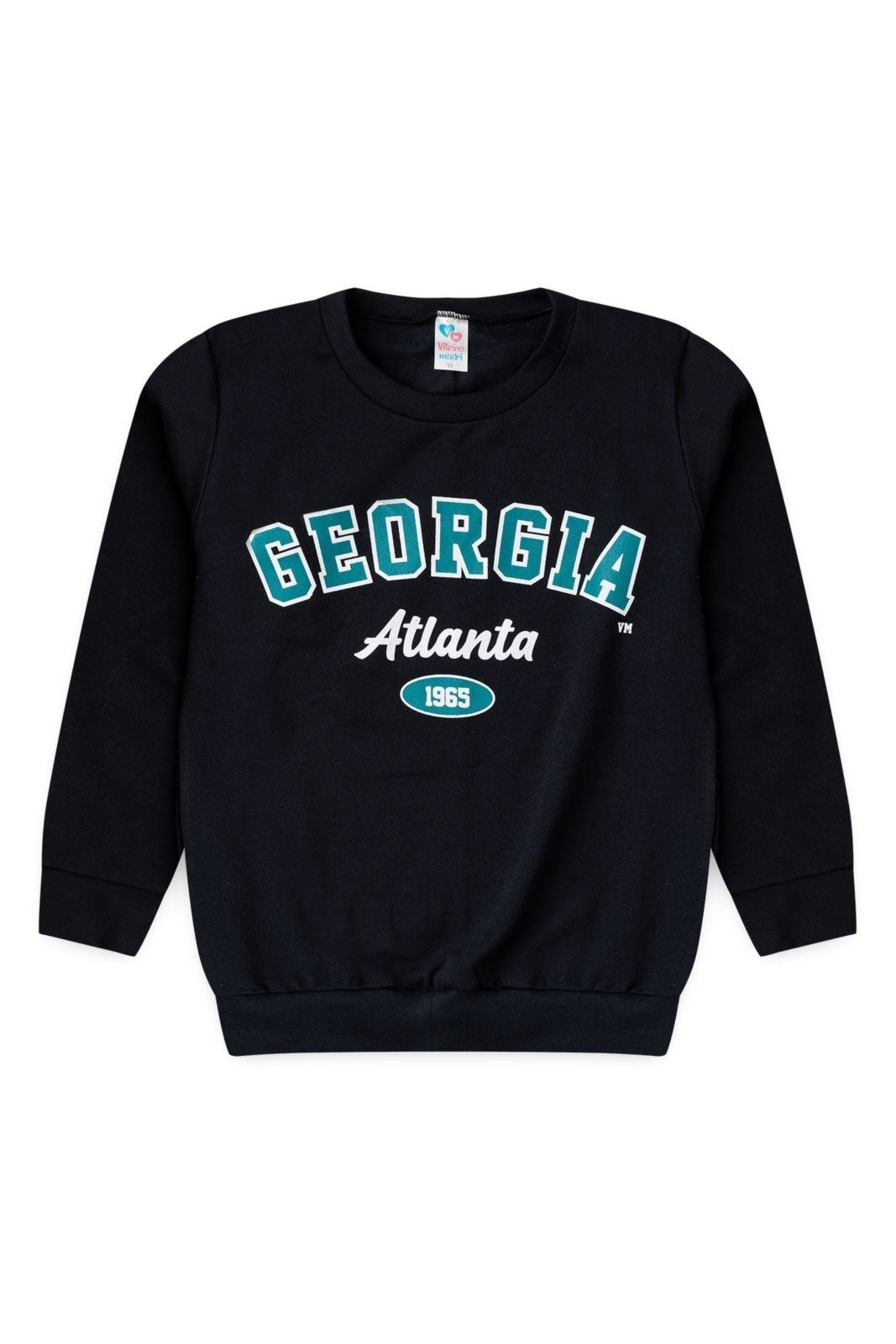 Infantil - Blusa Moletom Juvenil Menino Georgia Atlanta