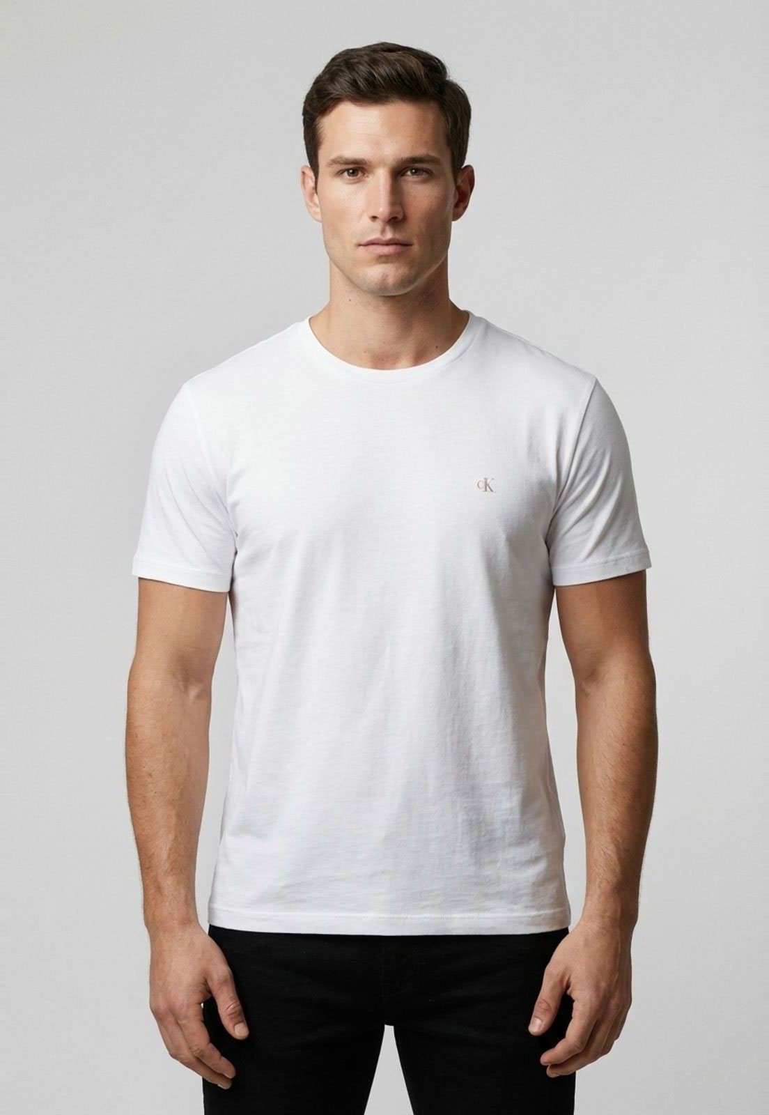 Camiseta Masculina Calvin Klein Jeans Outdoor Sports Branca