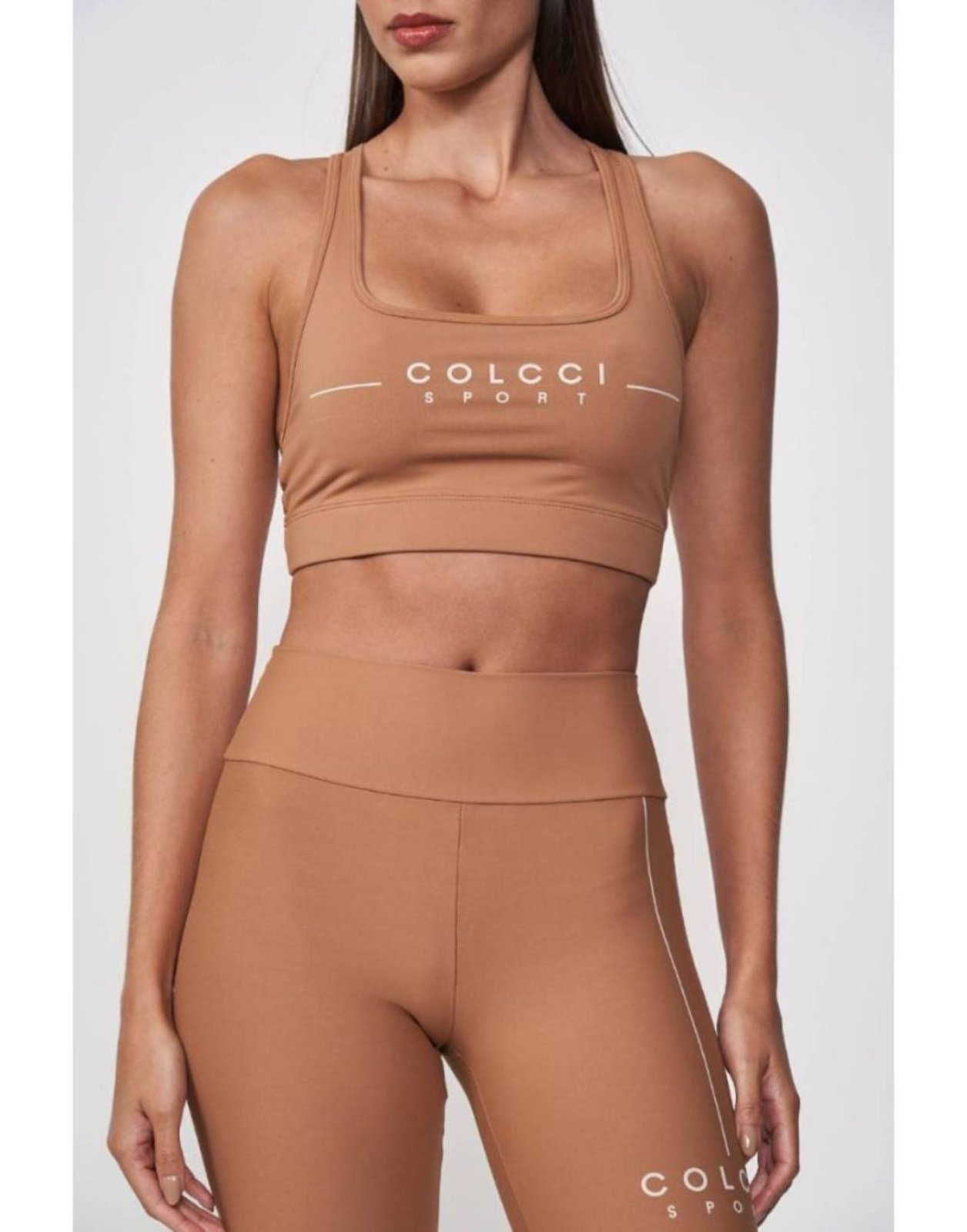 Top Colcci Slim Force Feminino Marrom