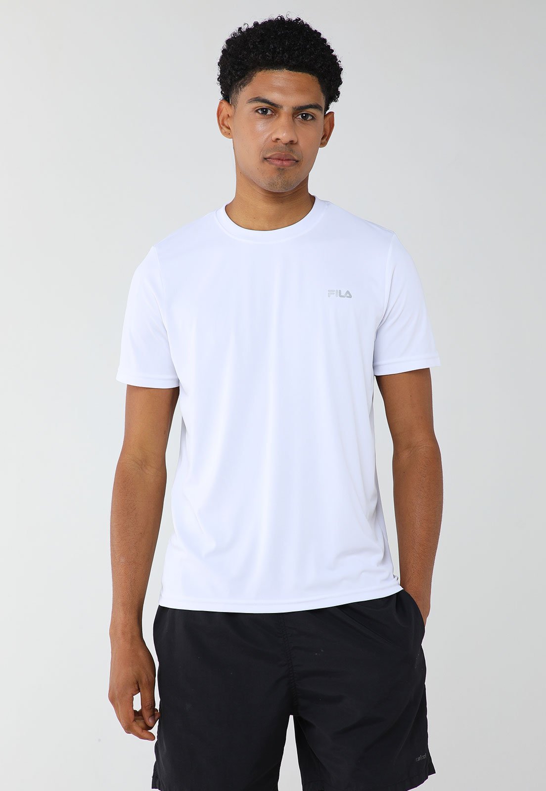 Camiseta Masculina Fila Basic Sports II Branca