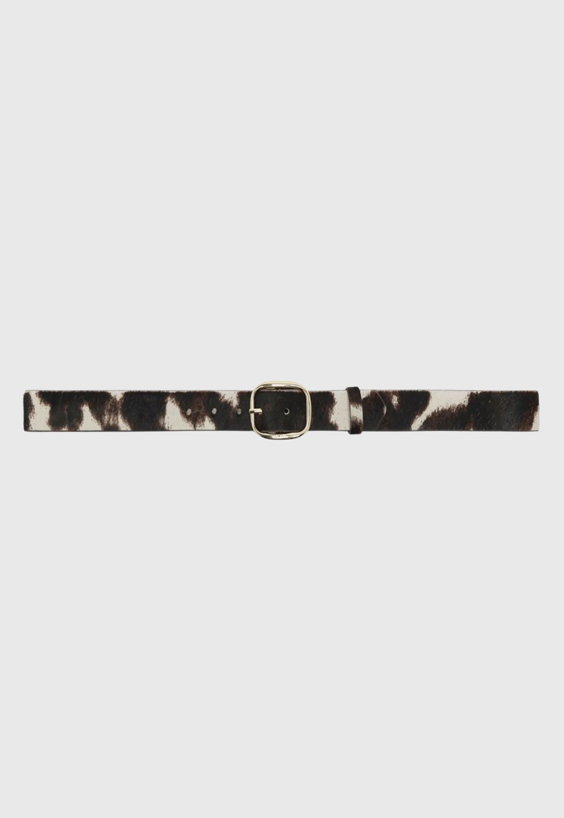 Vista 3 Cinto Feminino Arezzo Pelo Animal Print marrom Arezzo marrom