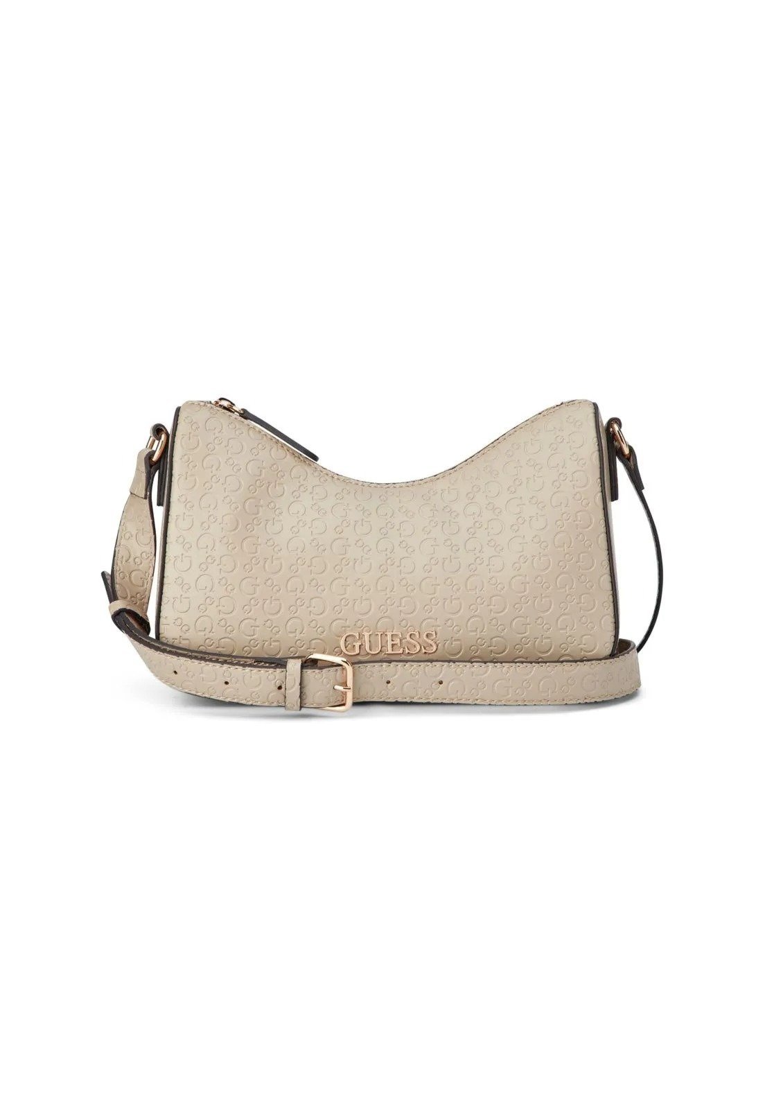 Bolsa Guess Mini Elliot Tiracolo Cinza