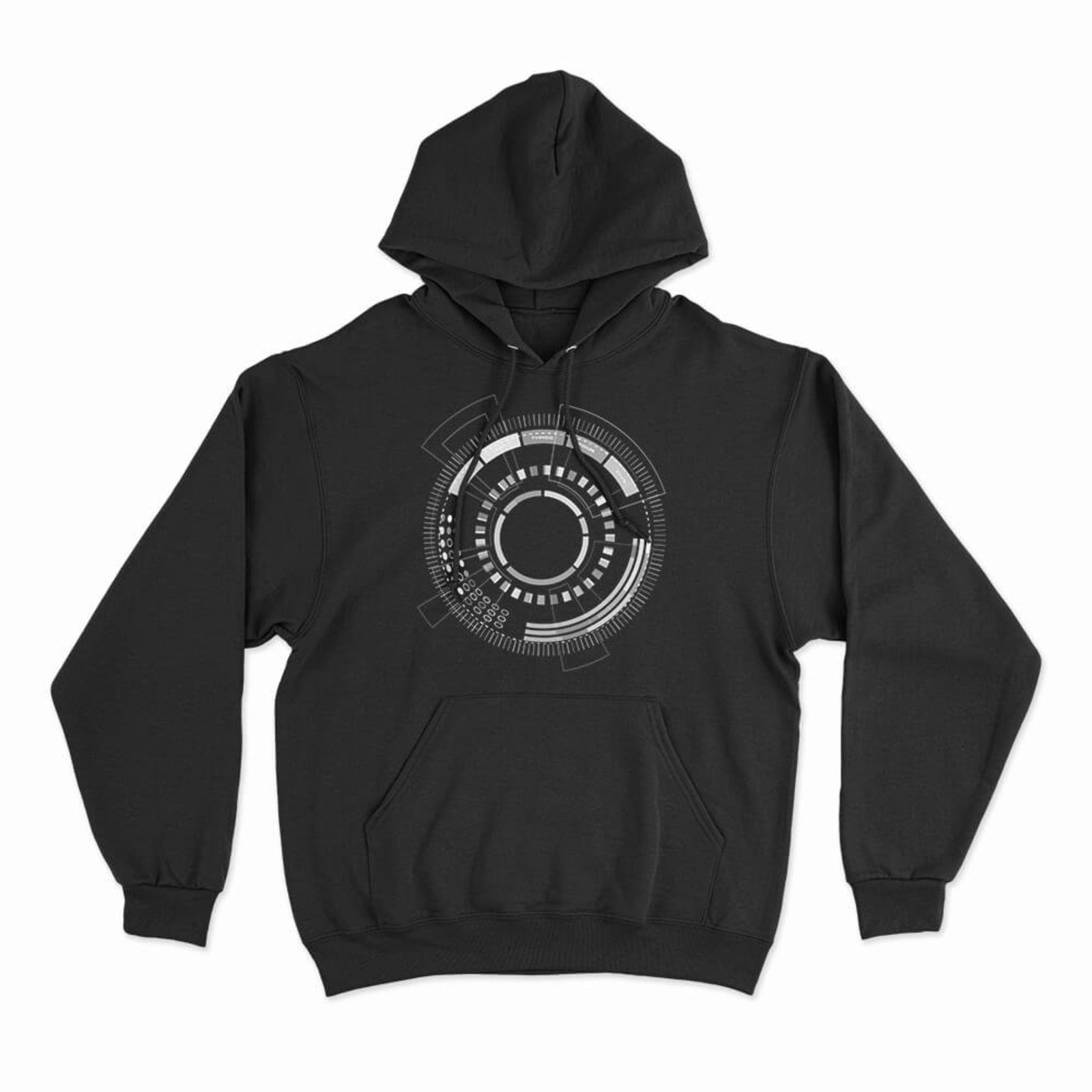 Moletom Com Capuz Reactor - Preto - Casual - Studio Geek