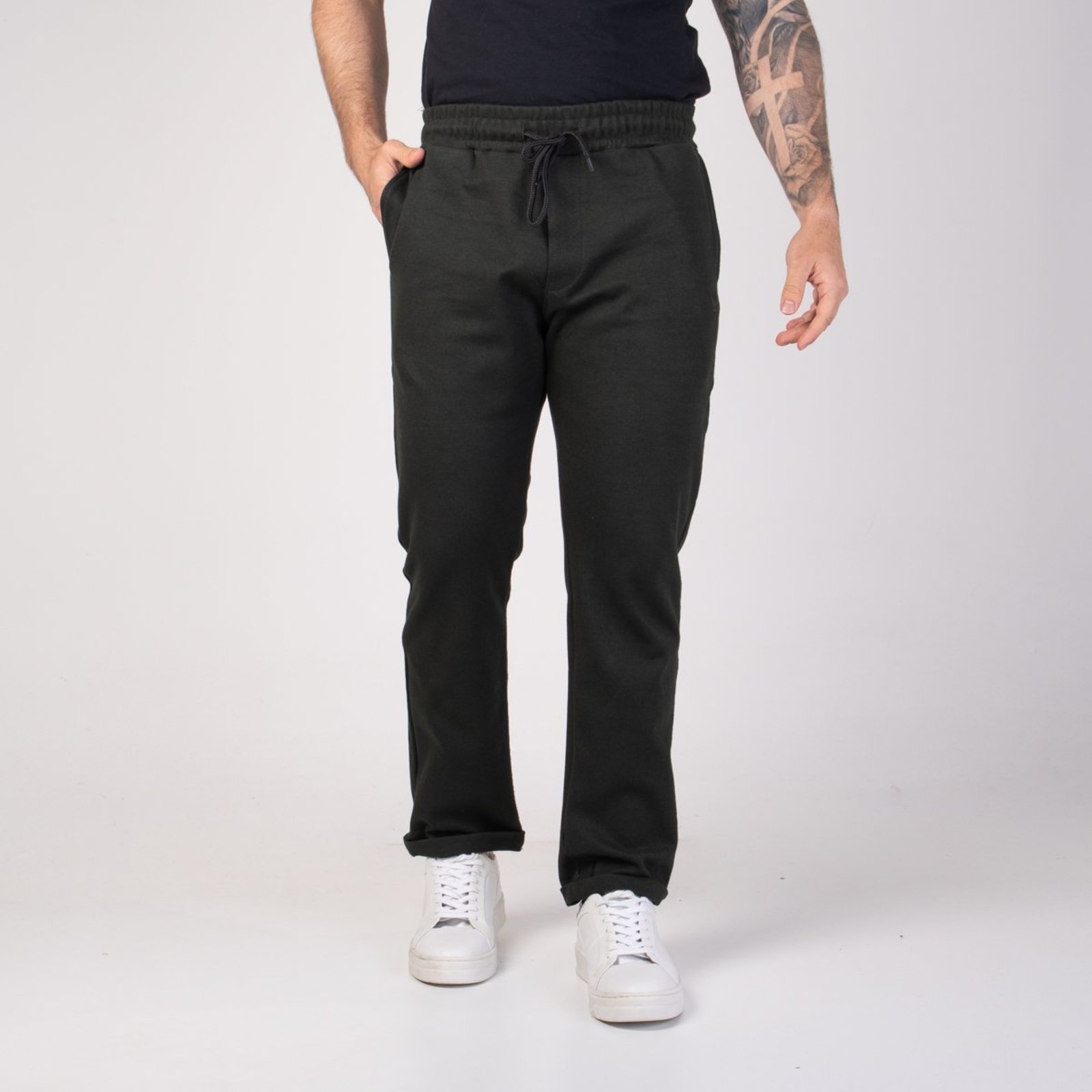 Calça Moletom Acostamento Verde Escuro