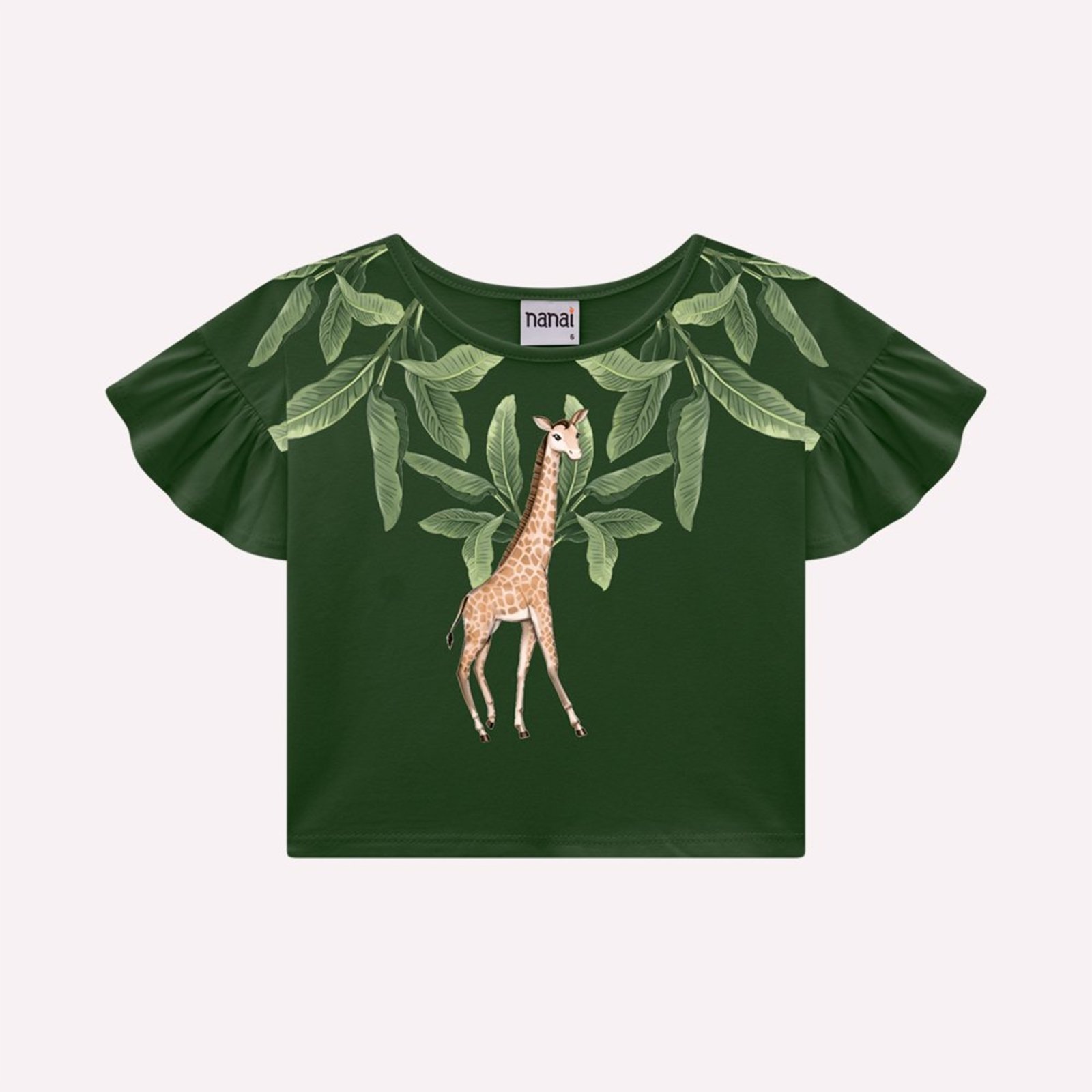 Infantil - Blusa Menina Girafa Nanai
