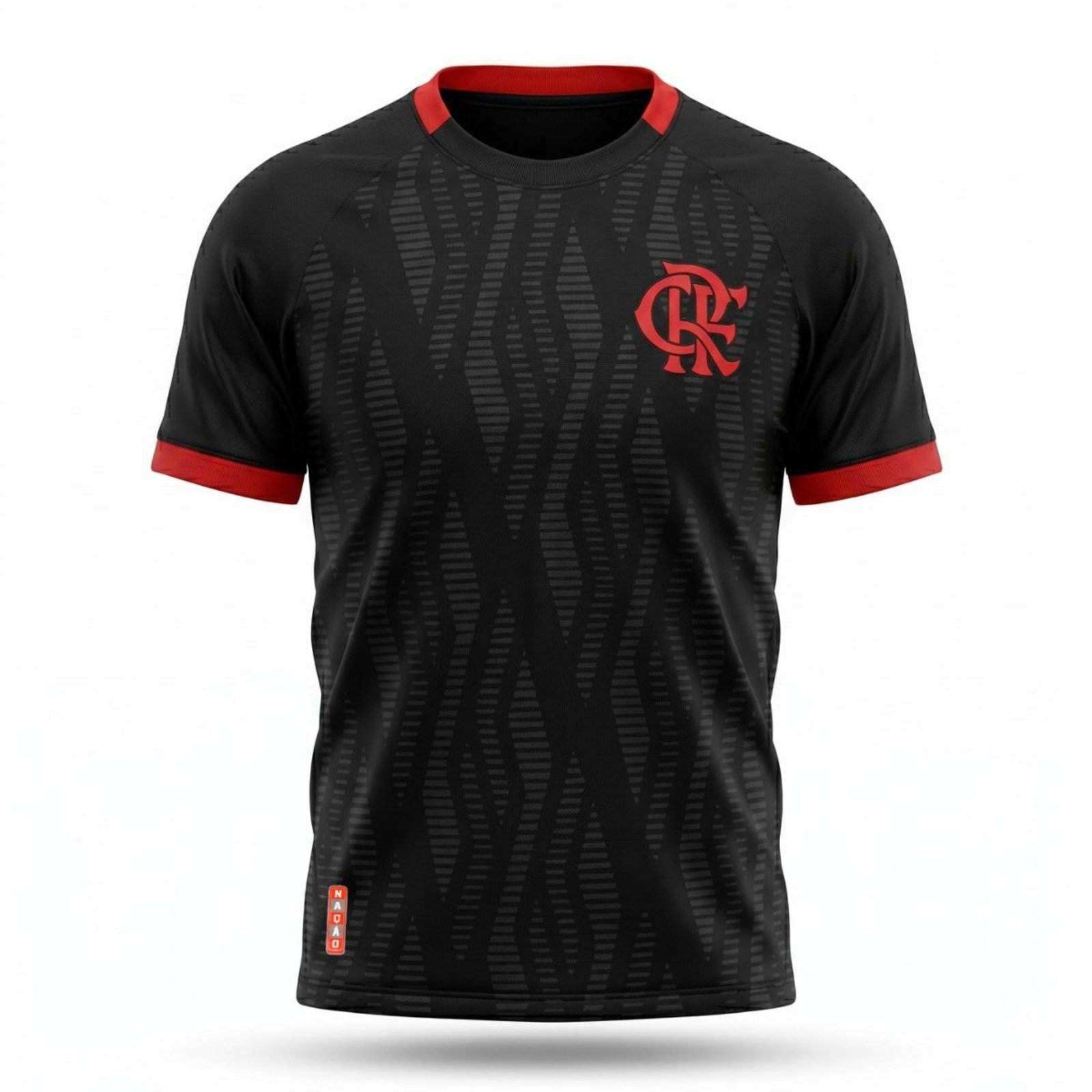 CAMISA FLAMENGO THIRD MASCULINO ADULTO PRETO