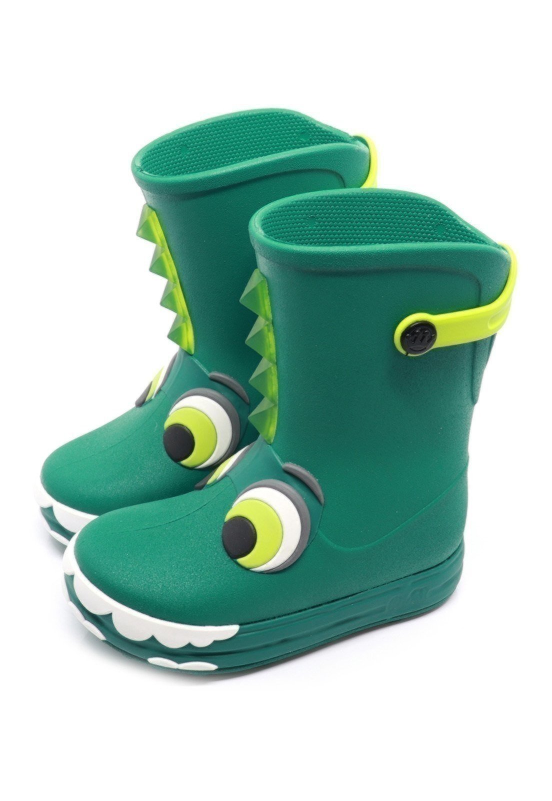 Infantil - Galocha Bota Plugt Menino Jacaré Verde