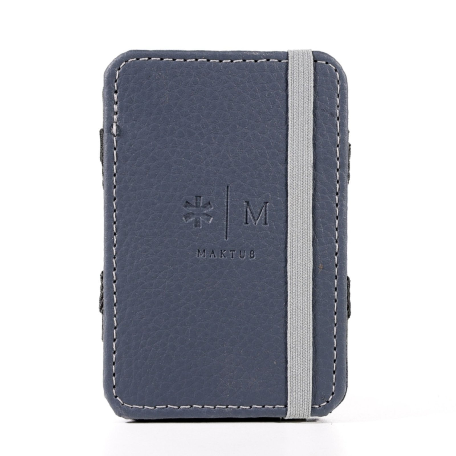 Vista 3 Carteira masculina Mágica Slim Maktub porta cartao cabe CNH MAKTUB STYLE cinza MAKTUB STYLE cinza