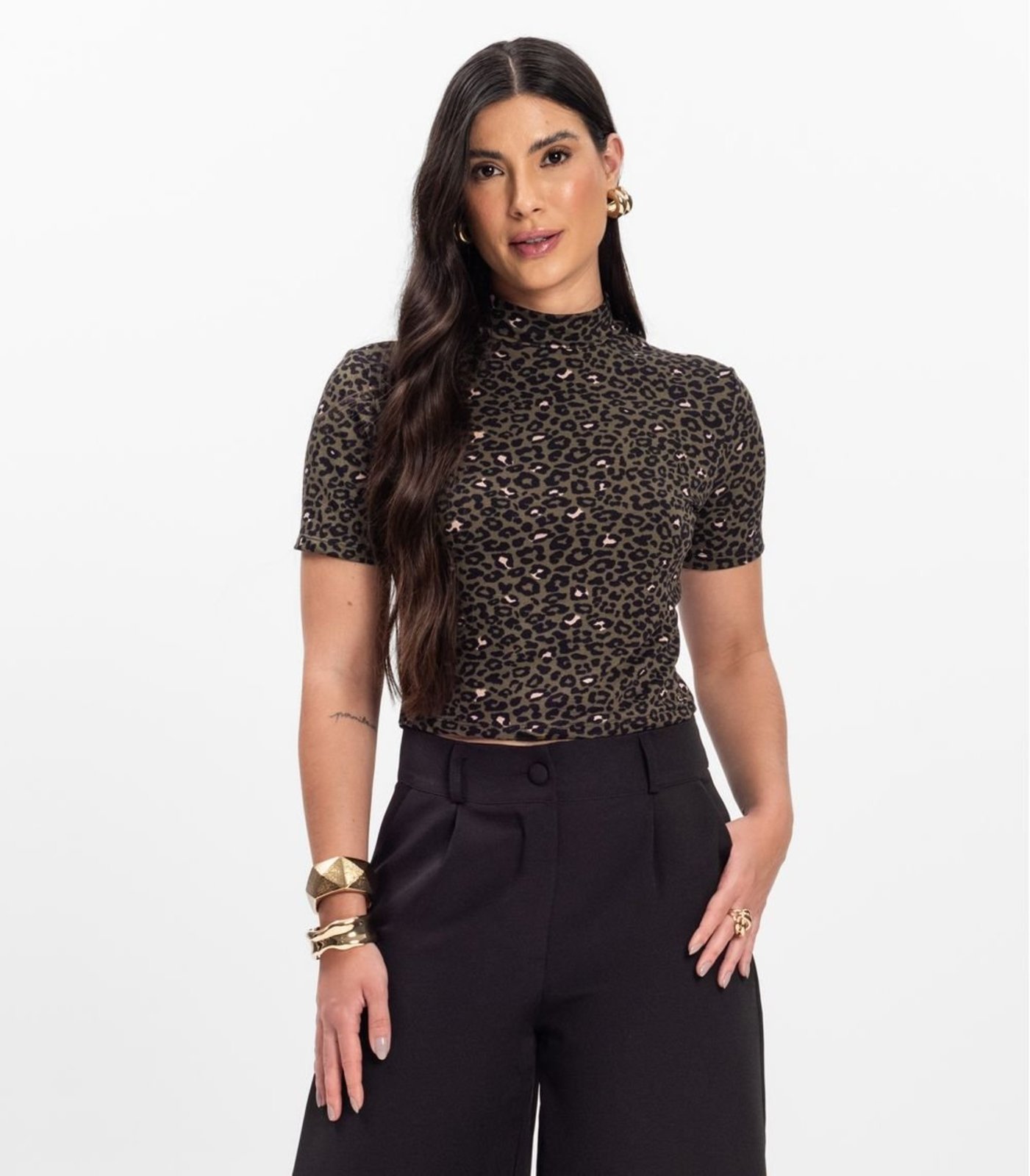 Blusa Feminina Infinita Cor Bege