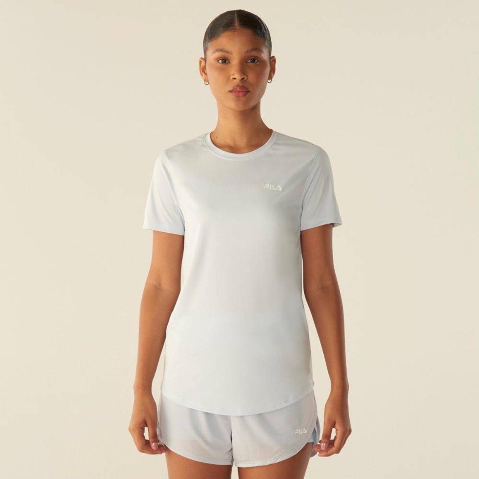 Vista 2 Camiseta Fila Basic Sports III Feminina incolor Fila incolor