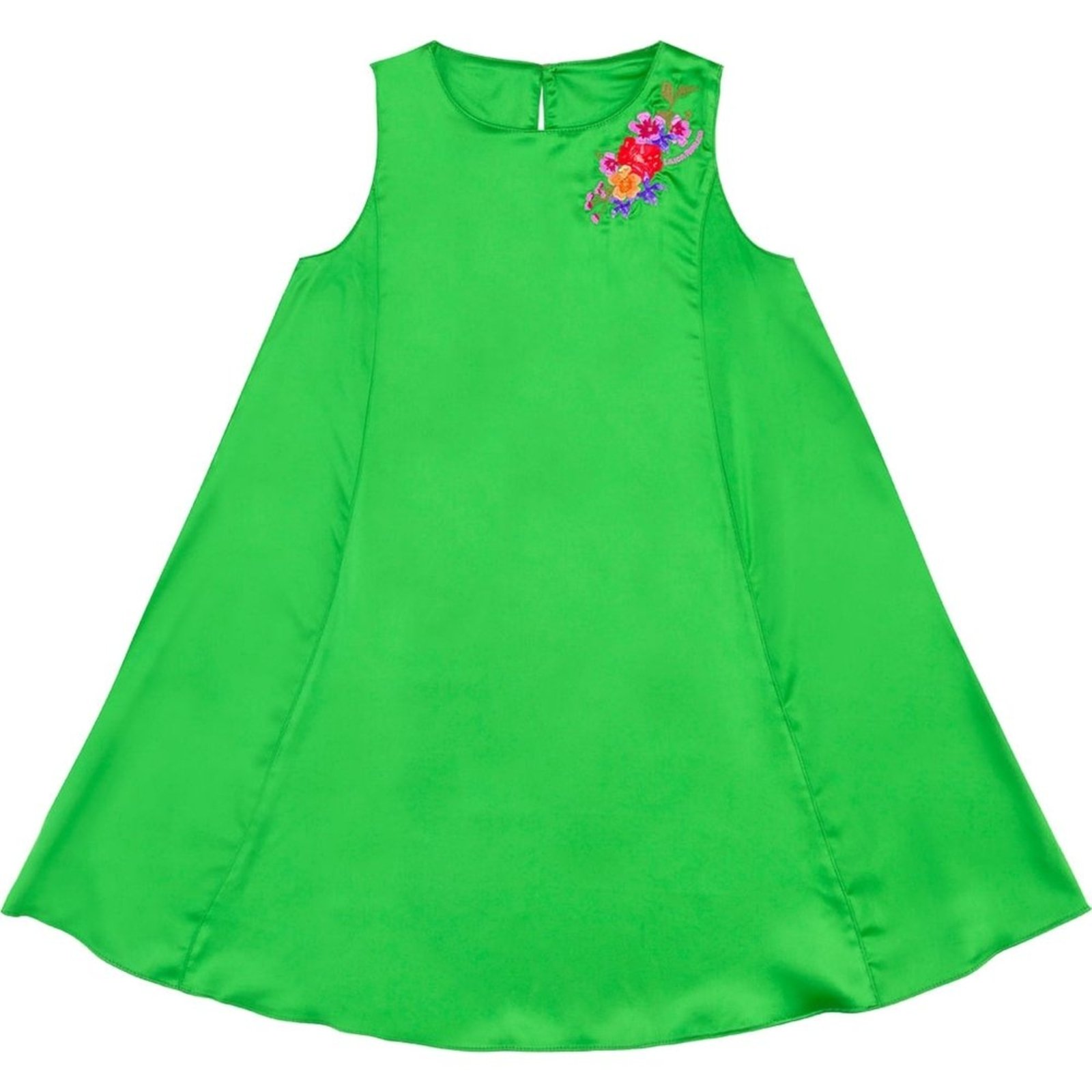 Infantil - Vestido Cetim Menina Lilica Ripilica