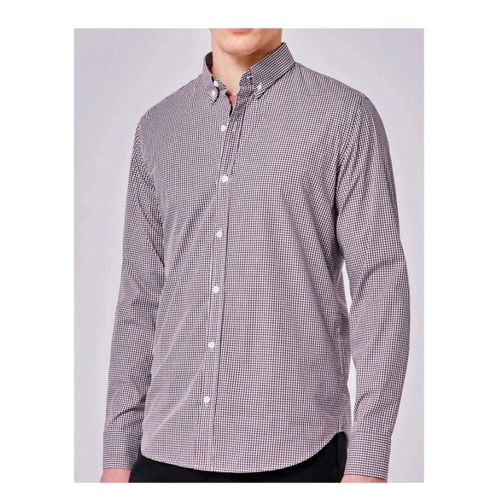 Camisa Oficina Reserva Everyday Vichy Bordo