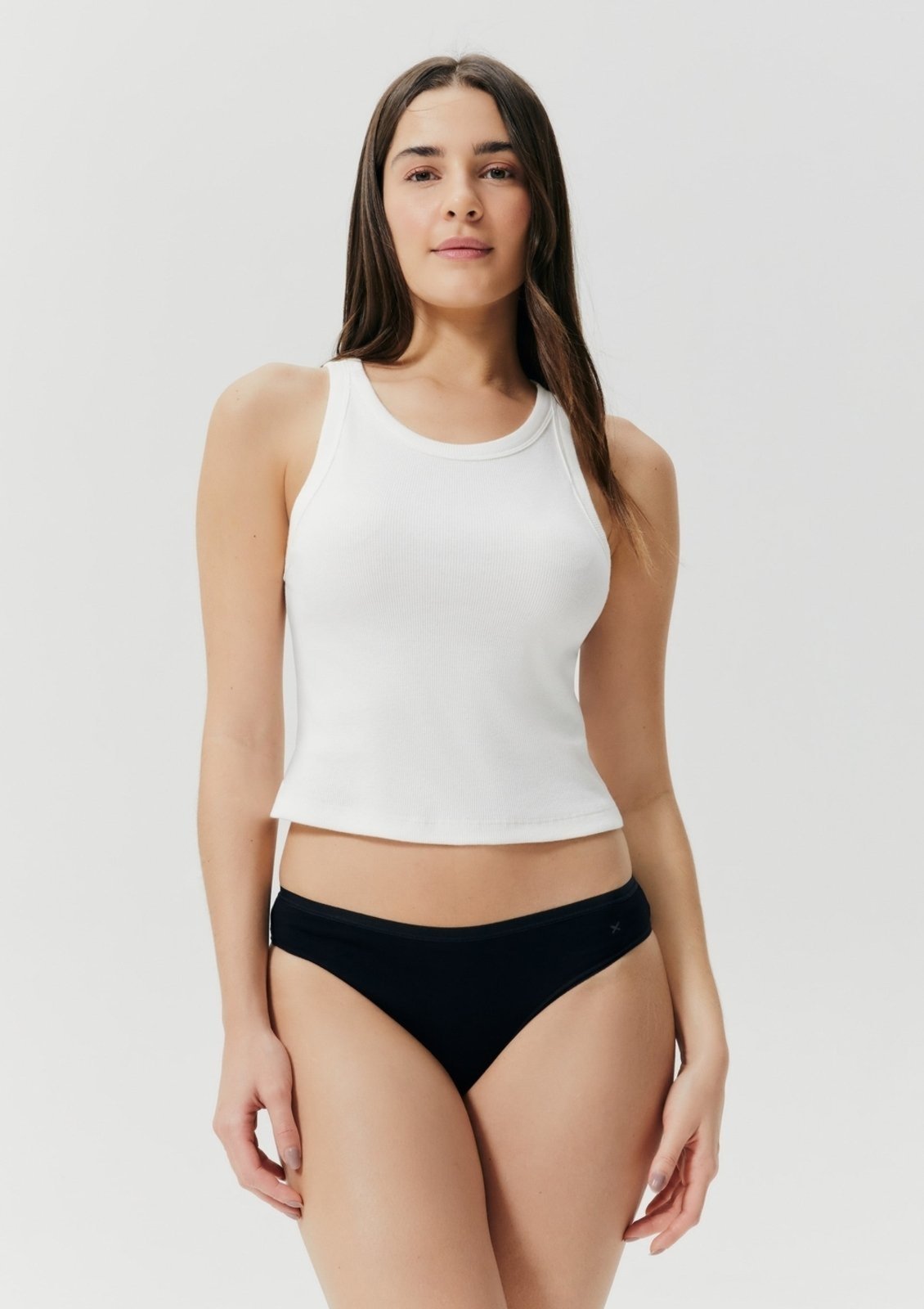 Vista 3 Kit 5 Calcinhas Básicas Biquíni Hering HERING INTIMATES multicolorido HERING INTIMATES multicolorido