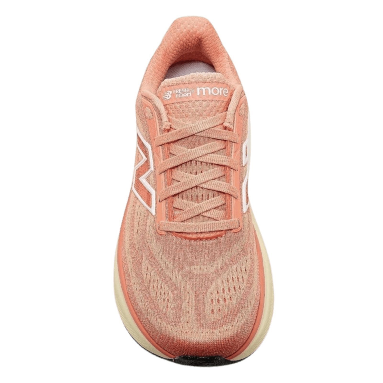 Vista 3 Tênis New Balance Fresh Foam X More V6 Feminino Coral rosa coral New Balance rosa coral
