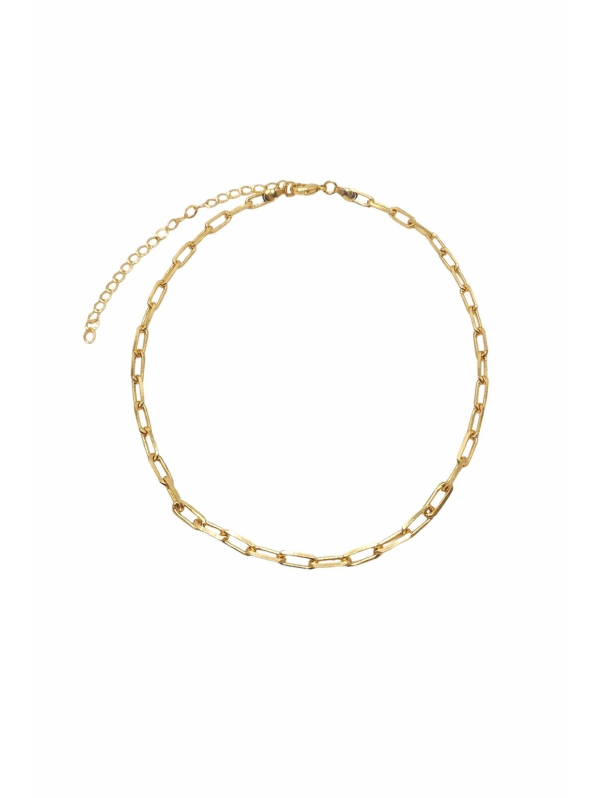 Choker Elos Banhada a Ouro 18k
