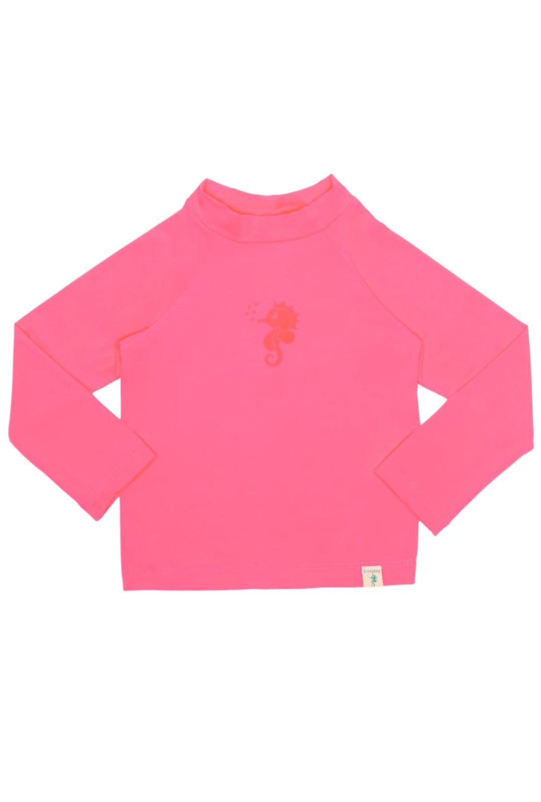 Infantil - Camisa Manga Longa Rosa Meu Tibum FPU 50+ Fluyt Confortável