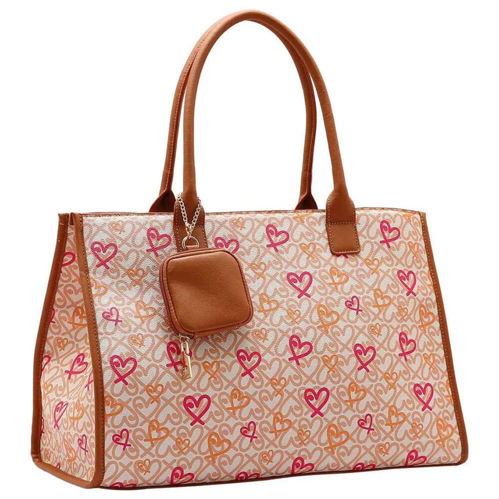 Bolsa Feminina Chenson Cg84988 1824988 Bege