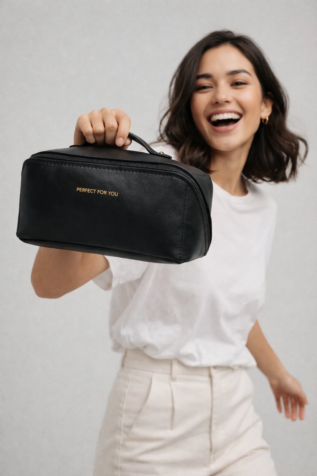 Necessaire Espaçosa Viagem Divisórias Organizadoras Feminina