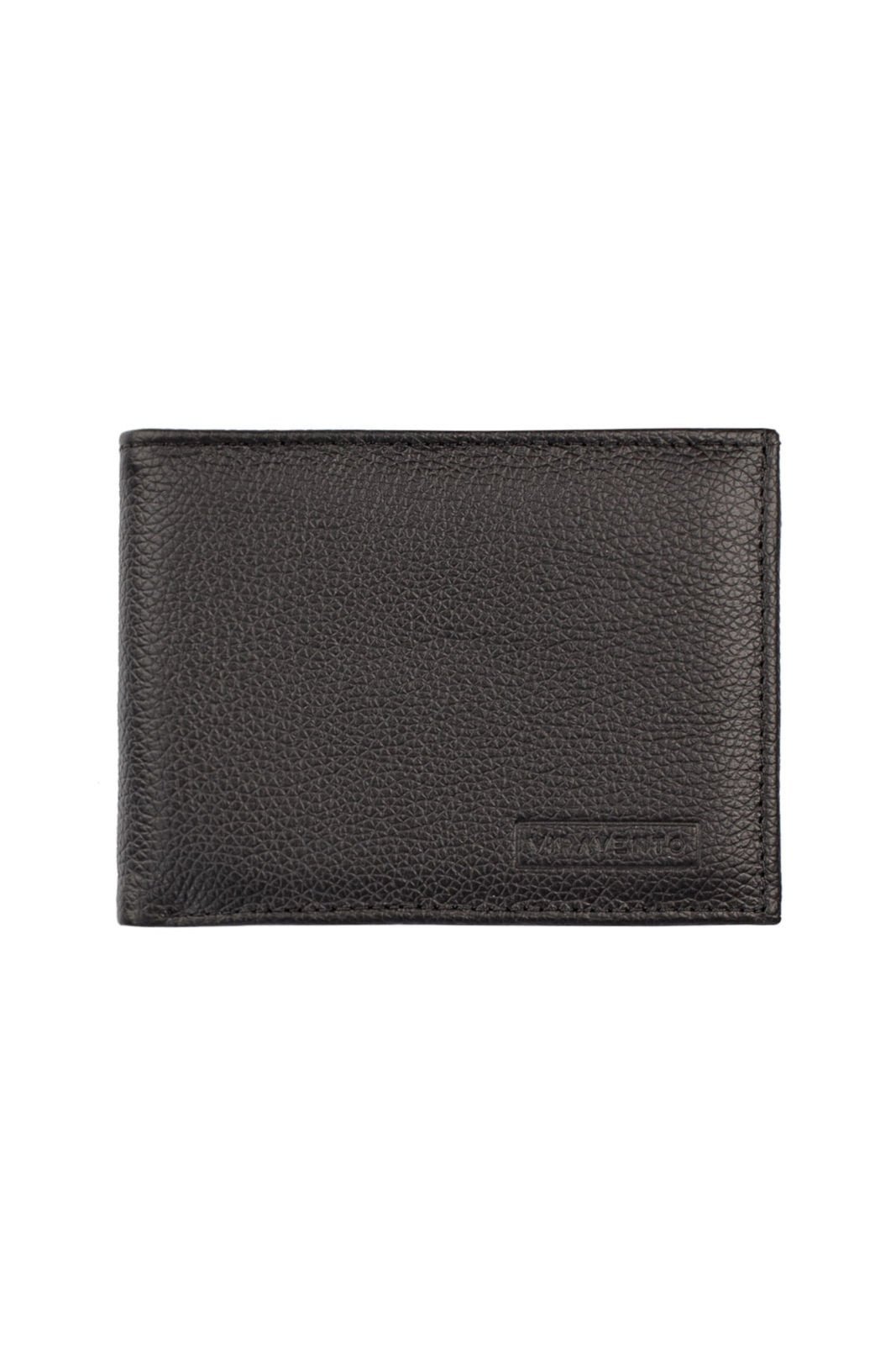 Vista 2 Carteira masculina de couro floater John 8,5x11,5cm - Preta Vira Vento café Vira Vento café
