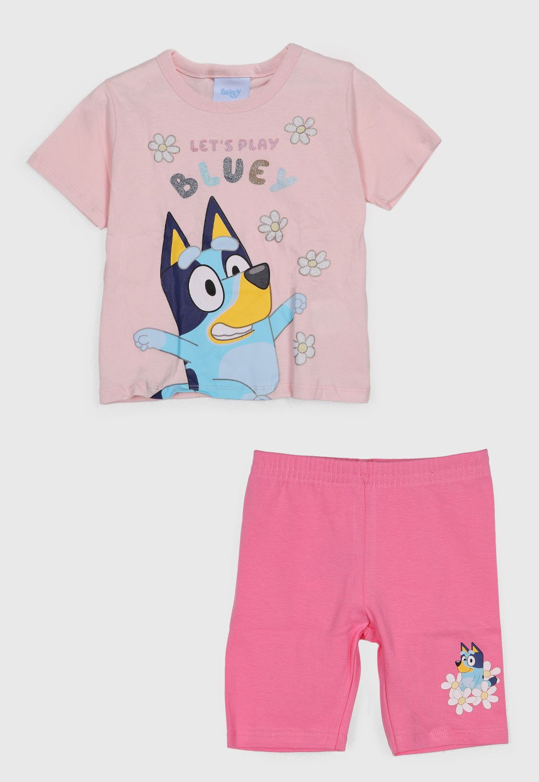 Conjunto Brandili Bluey Rosa