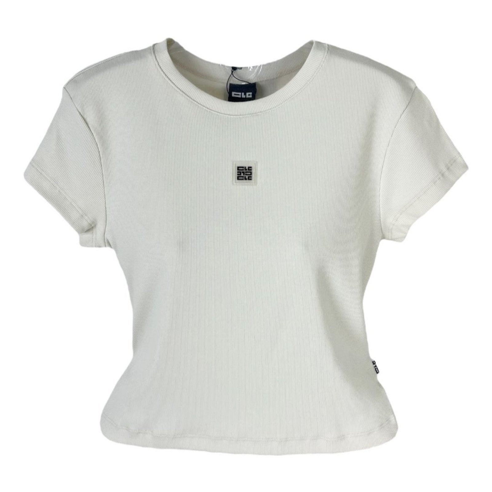 Blusa Cropped Small Canelada com Manga Colcci CLC Bege Italian
