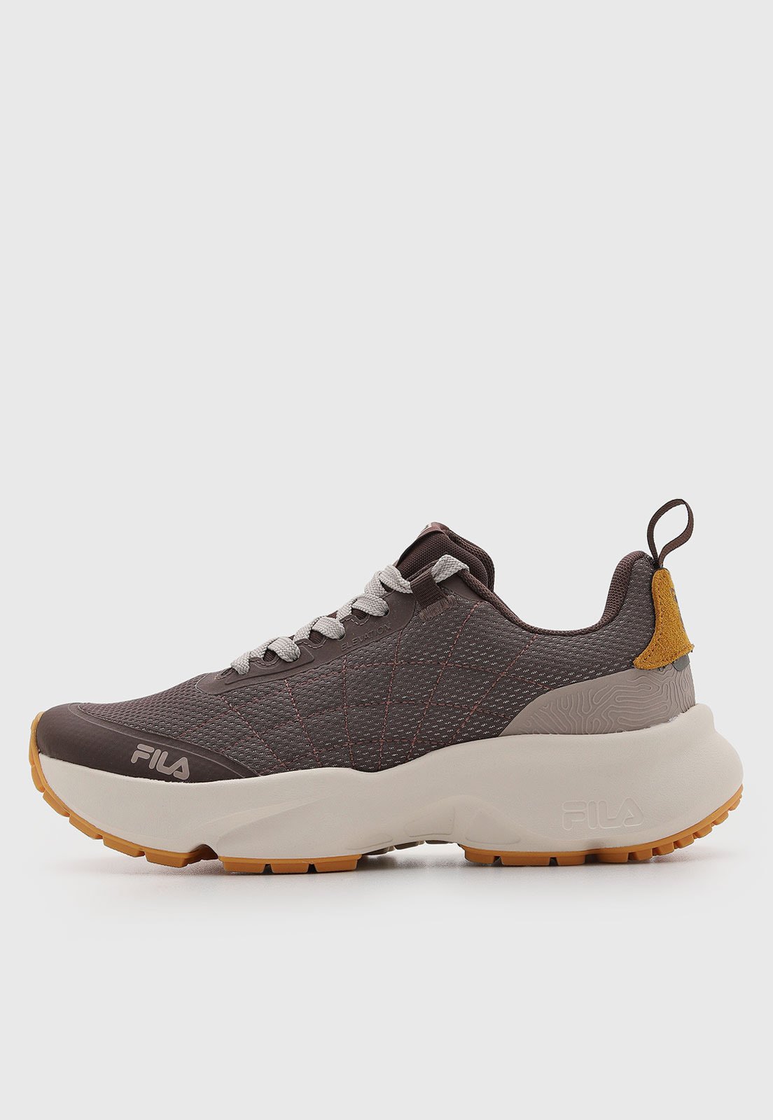 Tênis Masculino Fila Elevation Marrom