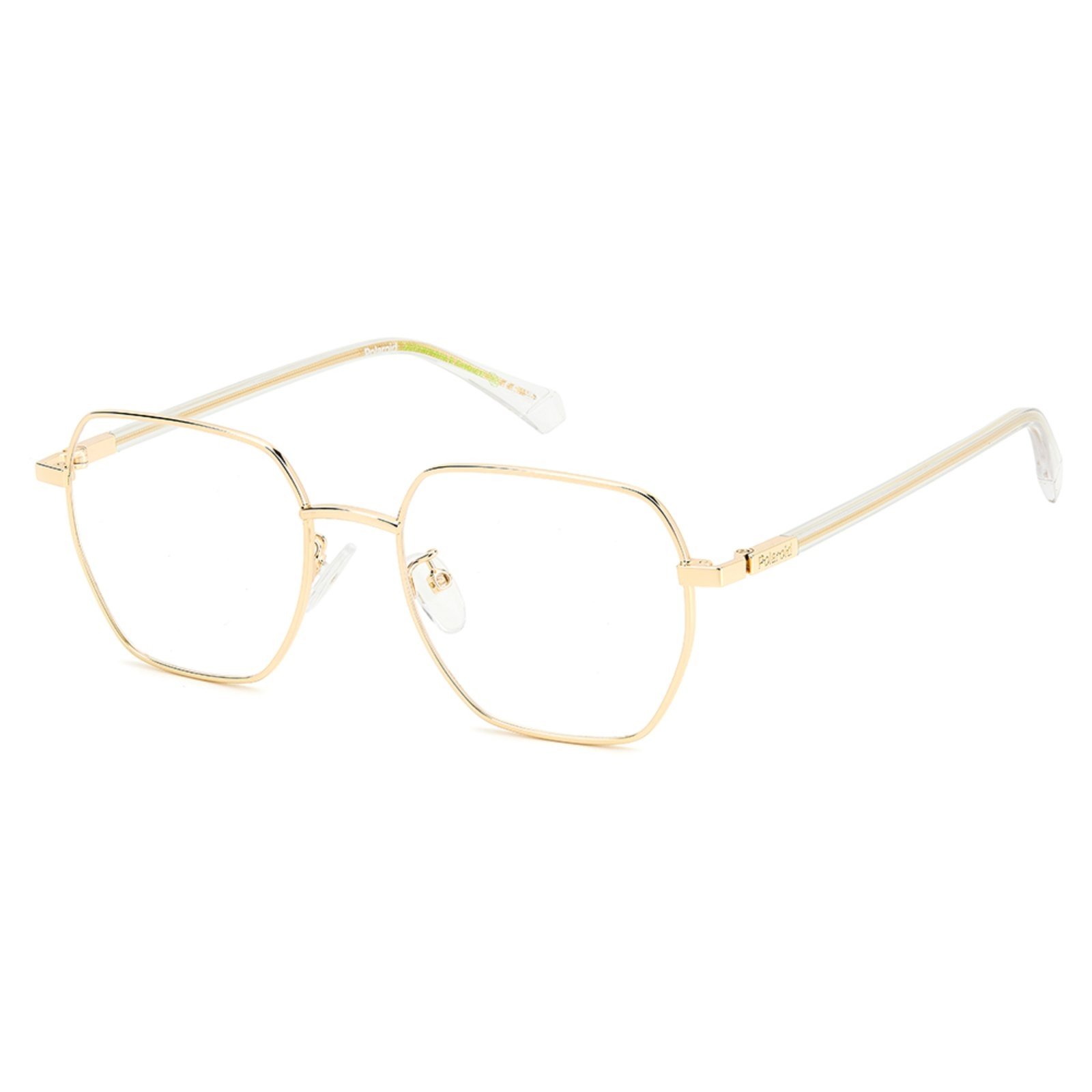 Armação de Óculos Polaroid Pld D524/G J5G – Dourado 52