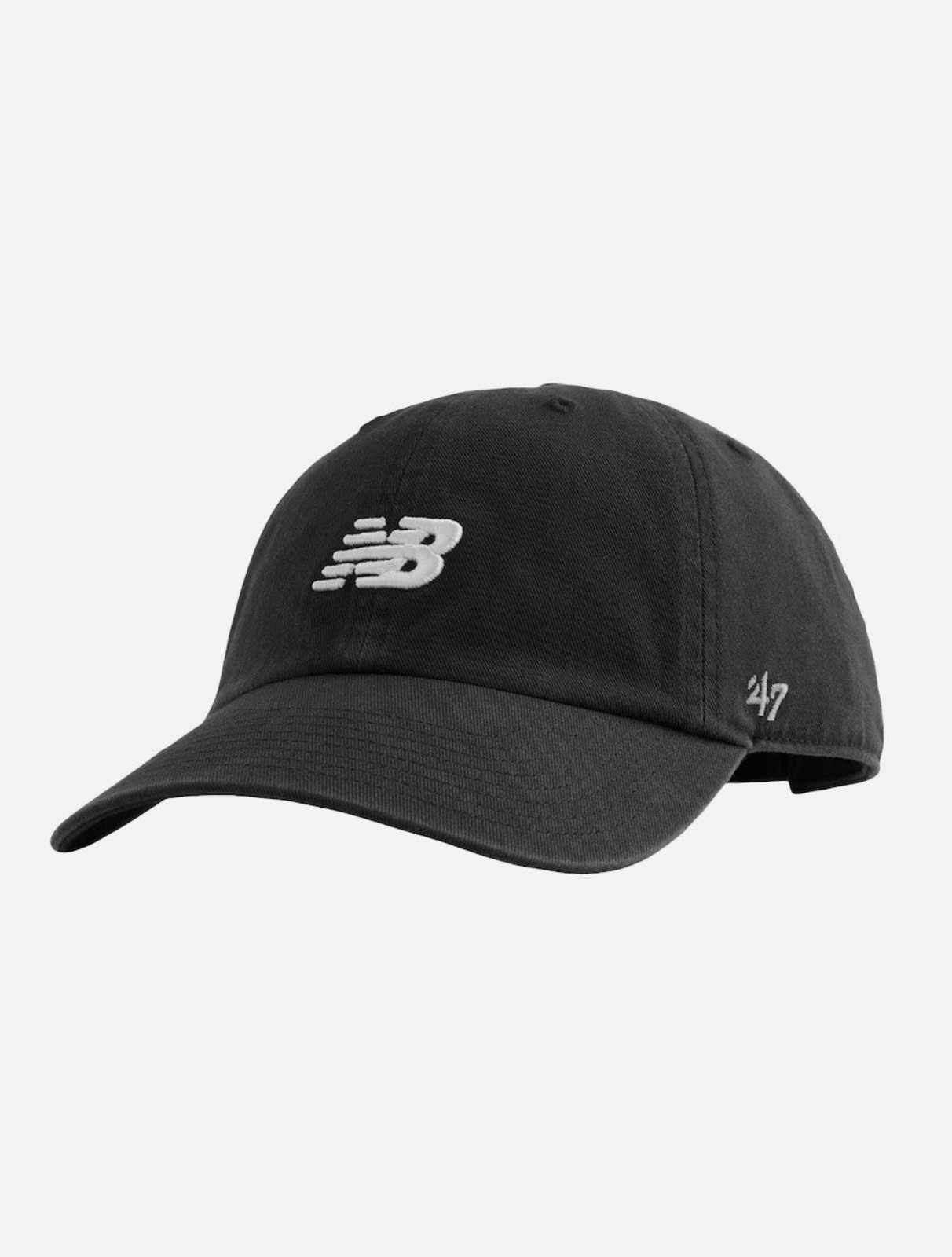 Boné New Balance 6-Panel 47 Clean Up Preto