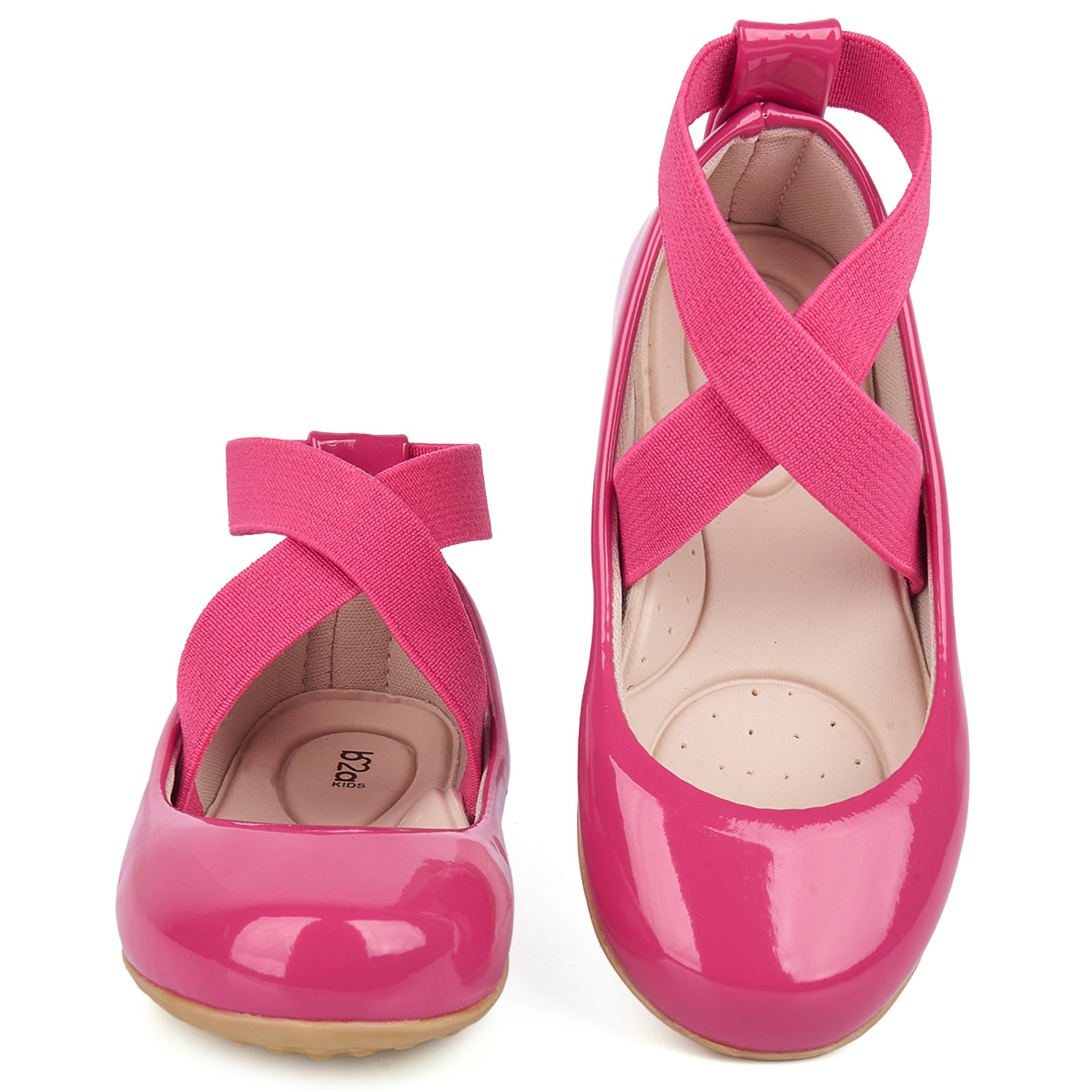 Infantil – SAPATILHA B2A MENINA BAILARINA ROSA SHOCK