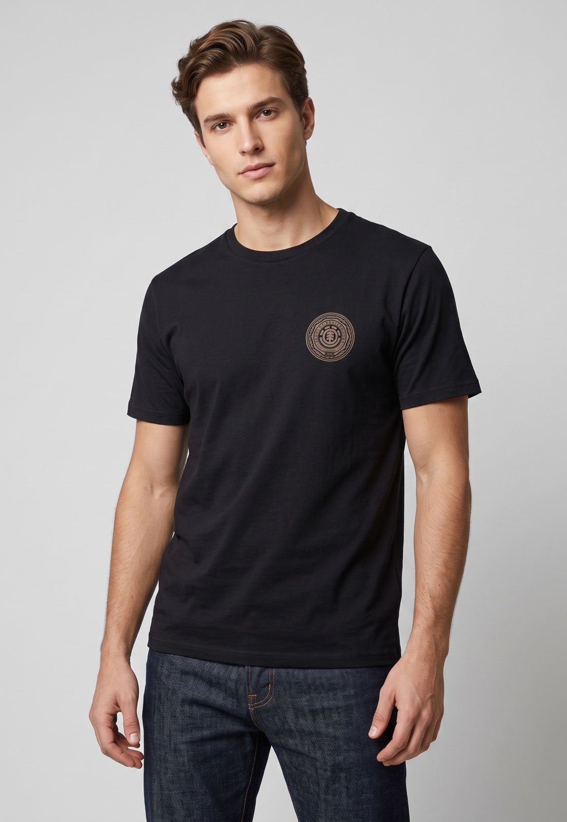 Camiseta Masculina Element Spiro Preta