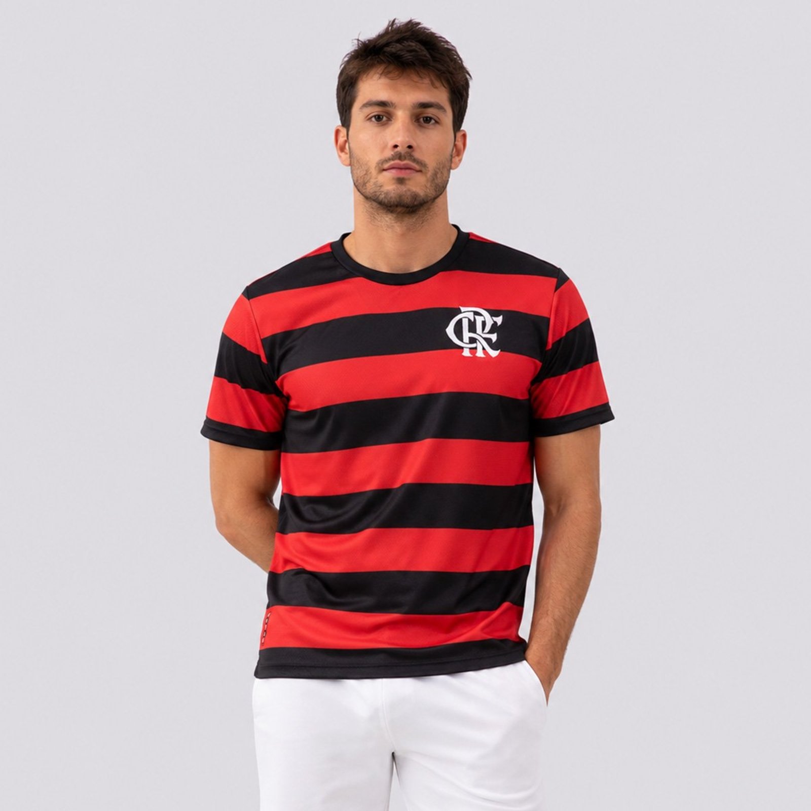 Camisa Flamengo Home Vermelho e Preto