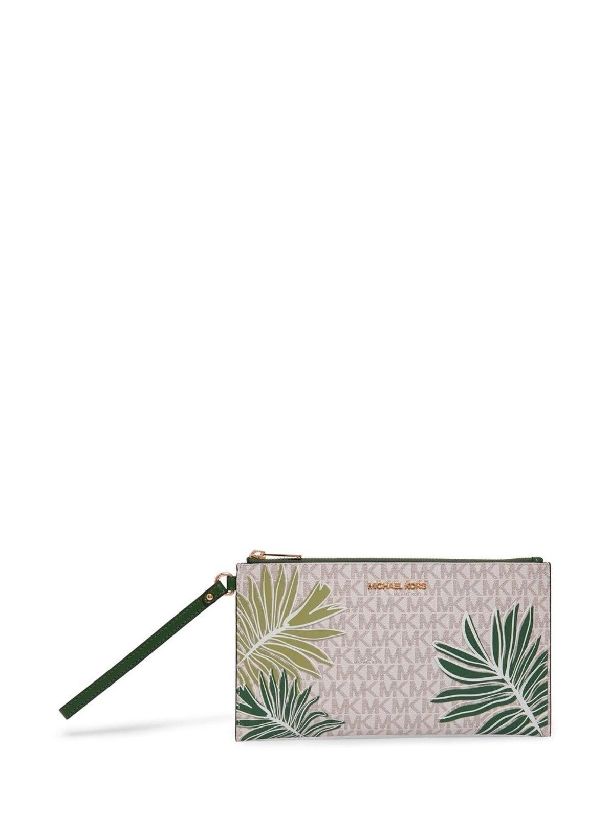 Vista 2 Carteira Jet Set Logo Grande 35S4gtvw9b350 Michael Kors verde