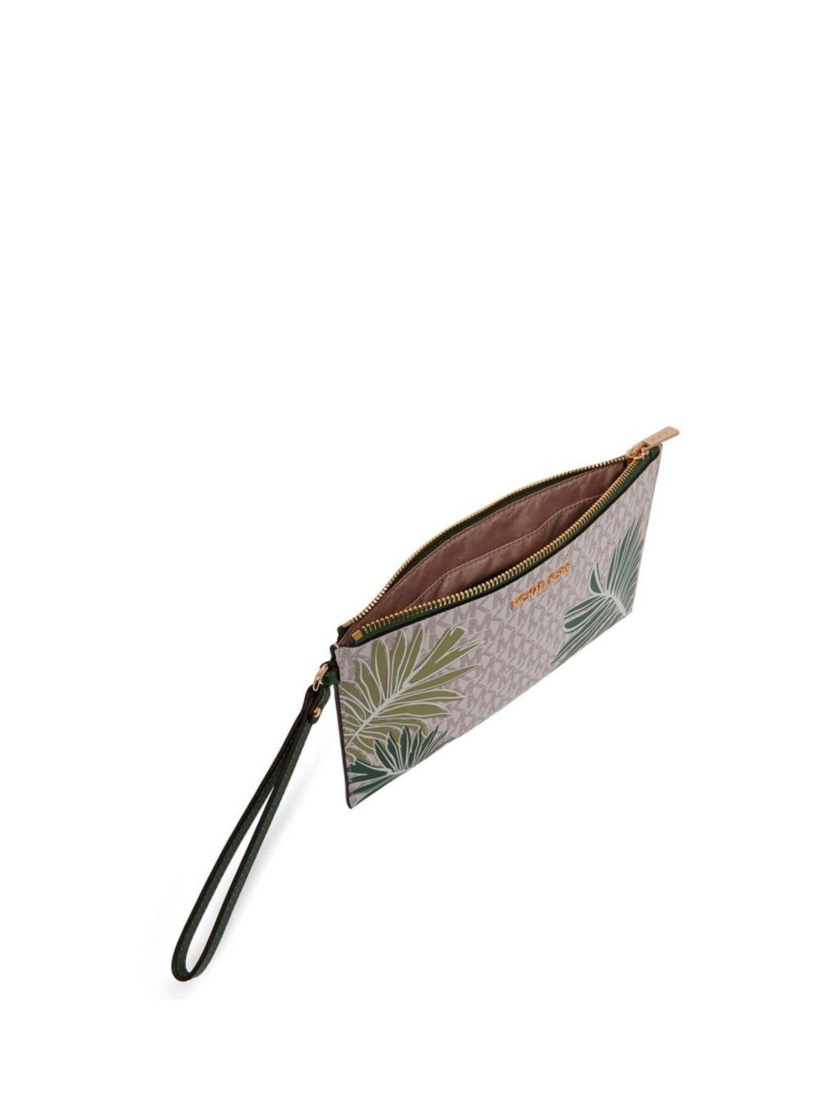 Vista 3 Carteira Jet Set Logo Grande 35S4gtvw9b350 Michael Kors verde