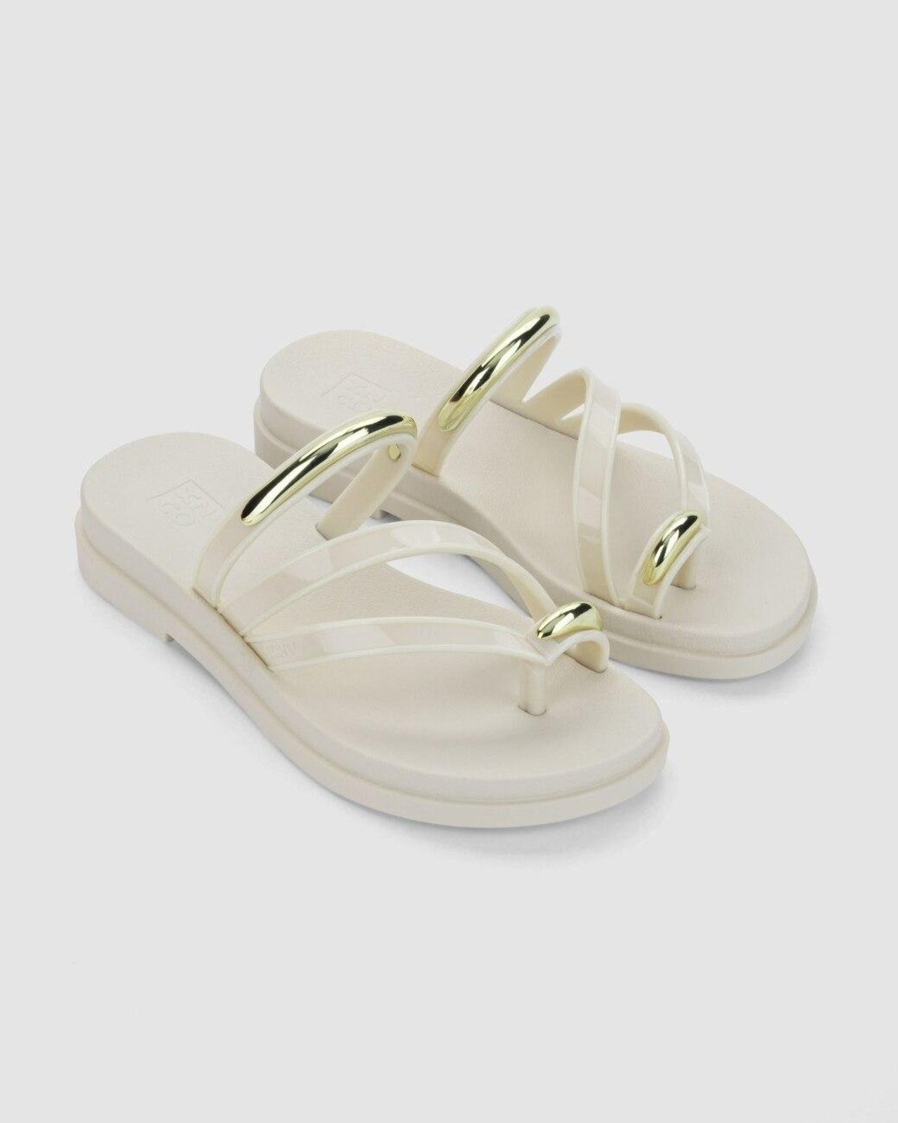Plataforma Feminina Zaxy Lume Off-white