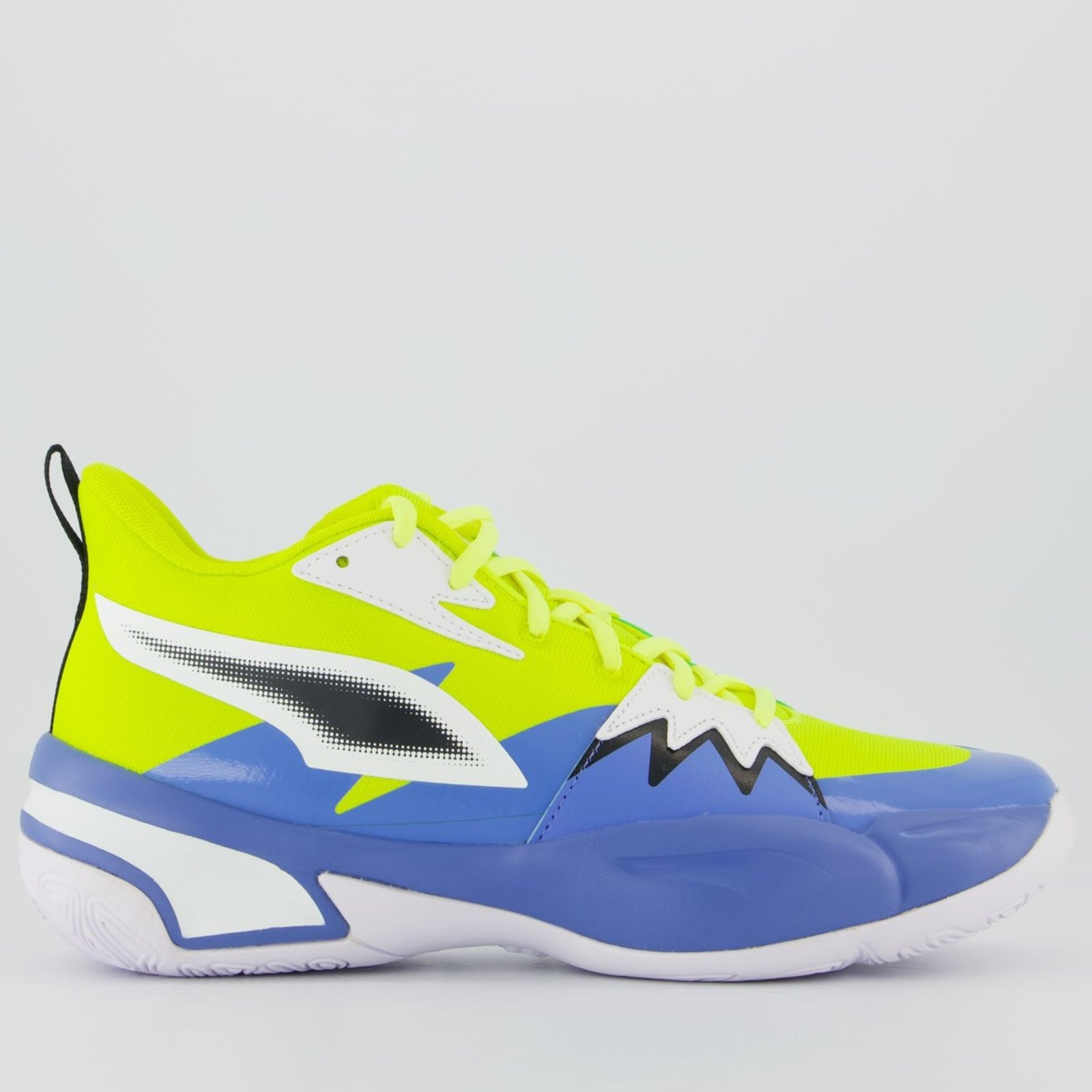 Tenis Puma Genetics Azul e Verde