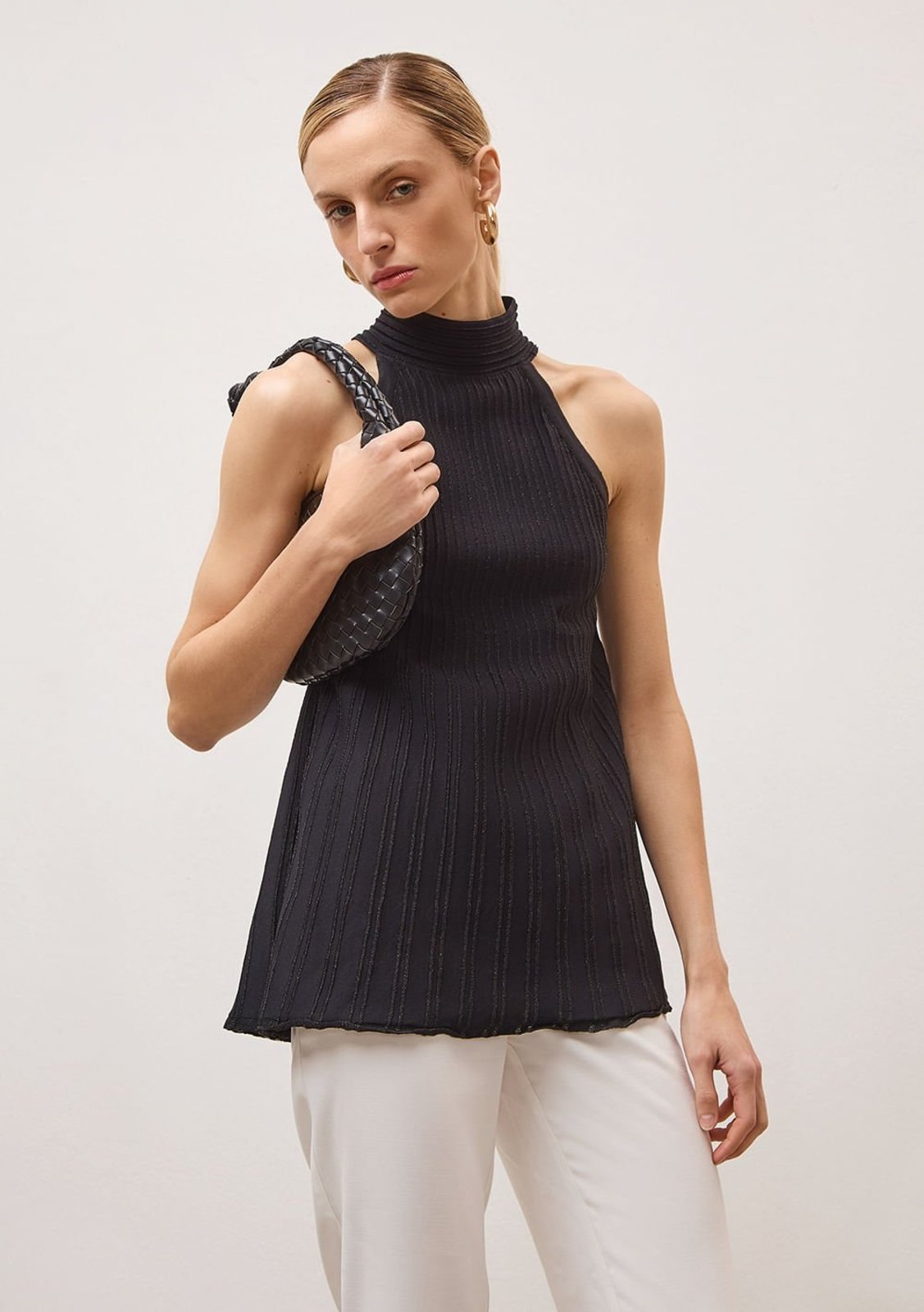 Regata Iódice Cava Francesa Tricot Preto
