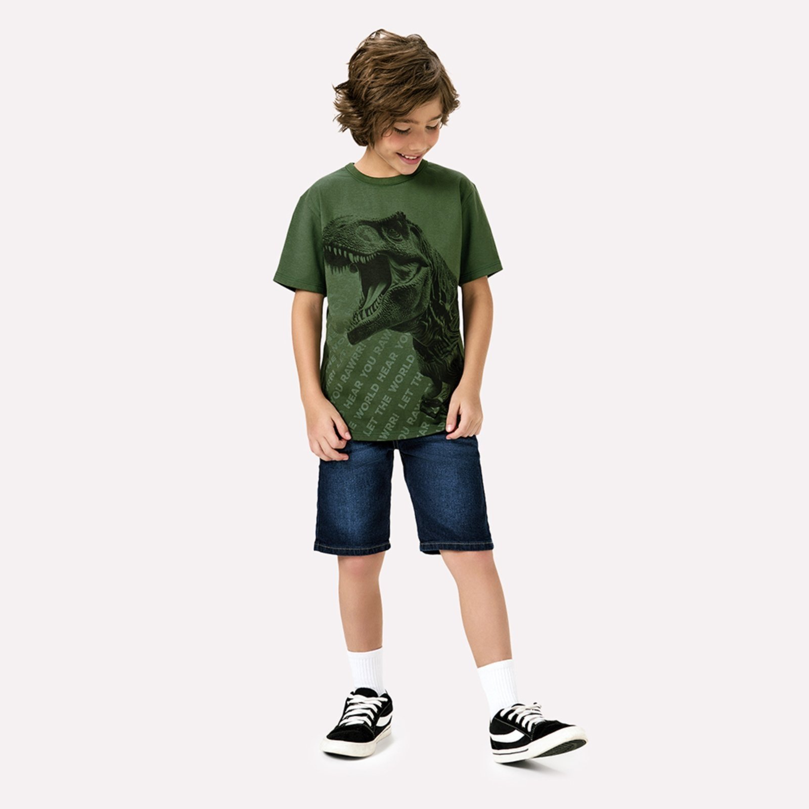Infantil – Camiseta Menino Dinossauro Kyly