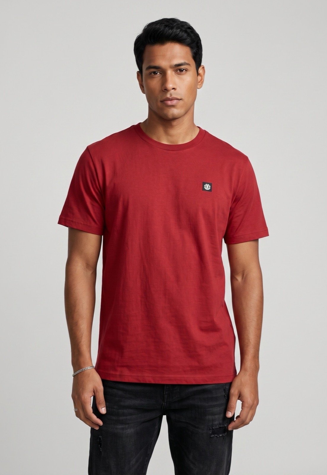 Camiseta Masculina Element Mini Transfer Vermelha