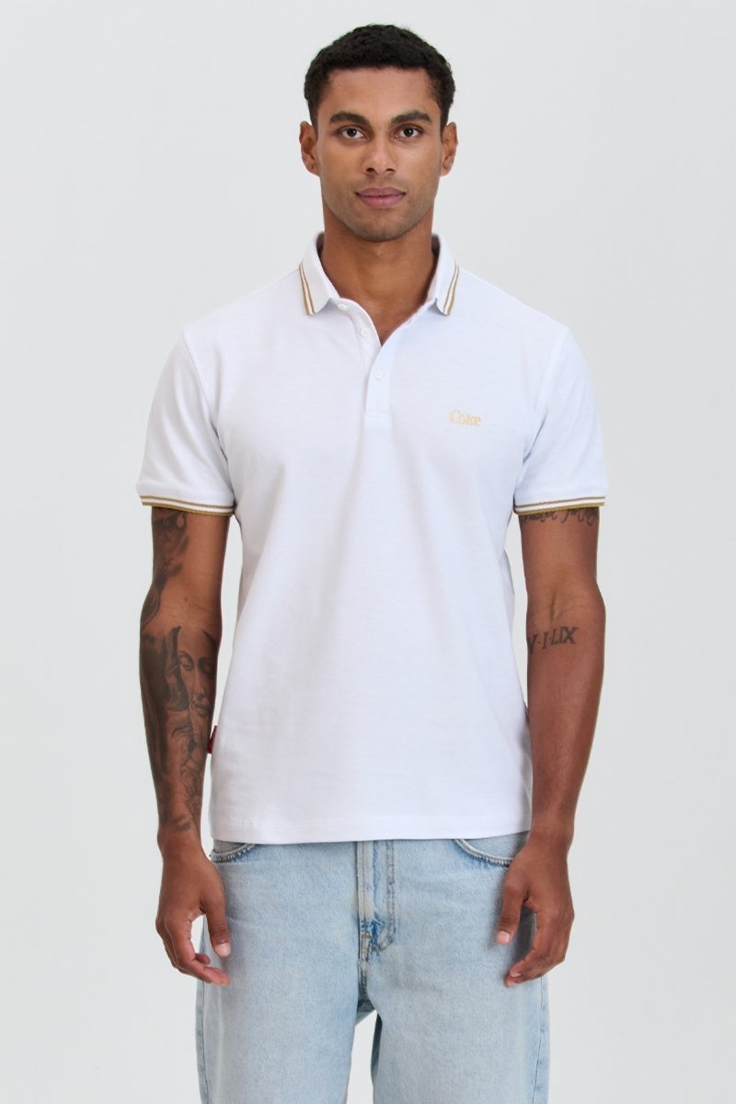 Polo Piquet Gold Coke