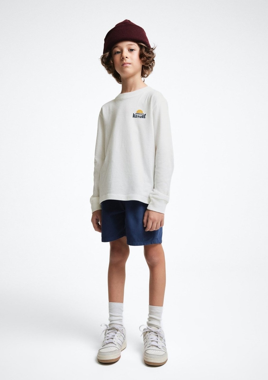 Infantil - Camiseta Menino Manga Longa Com Estampa Hering