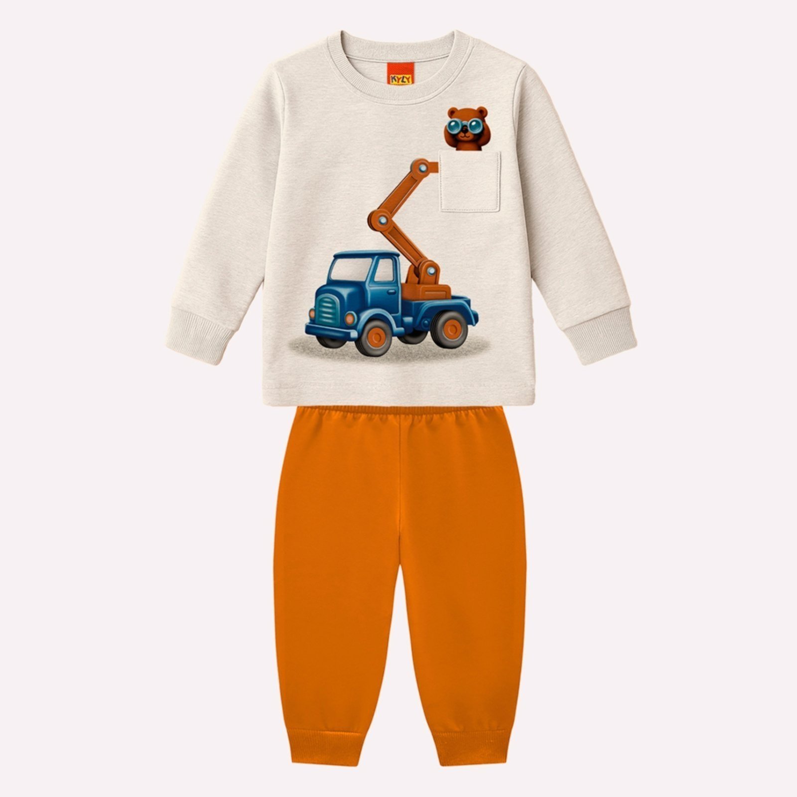 Infantil - Conjunto Menino em Algodão Kyly