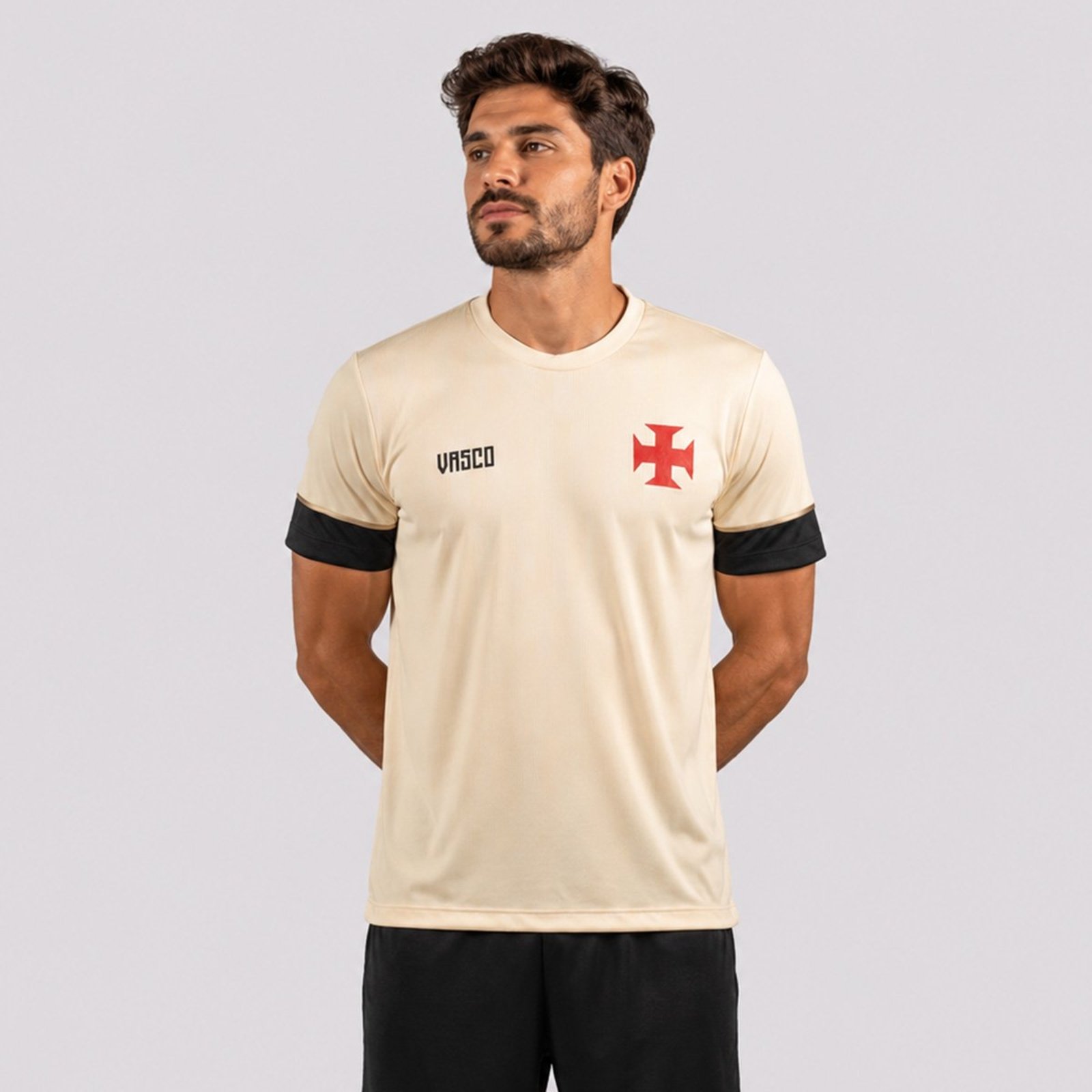 Camisa Vasco Arranque Bege