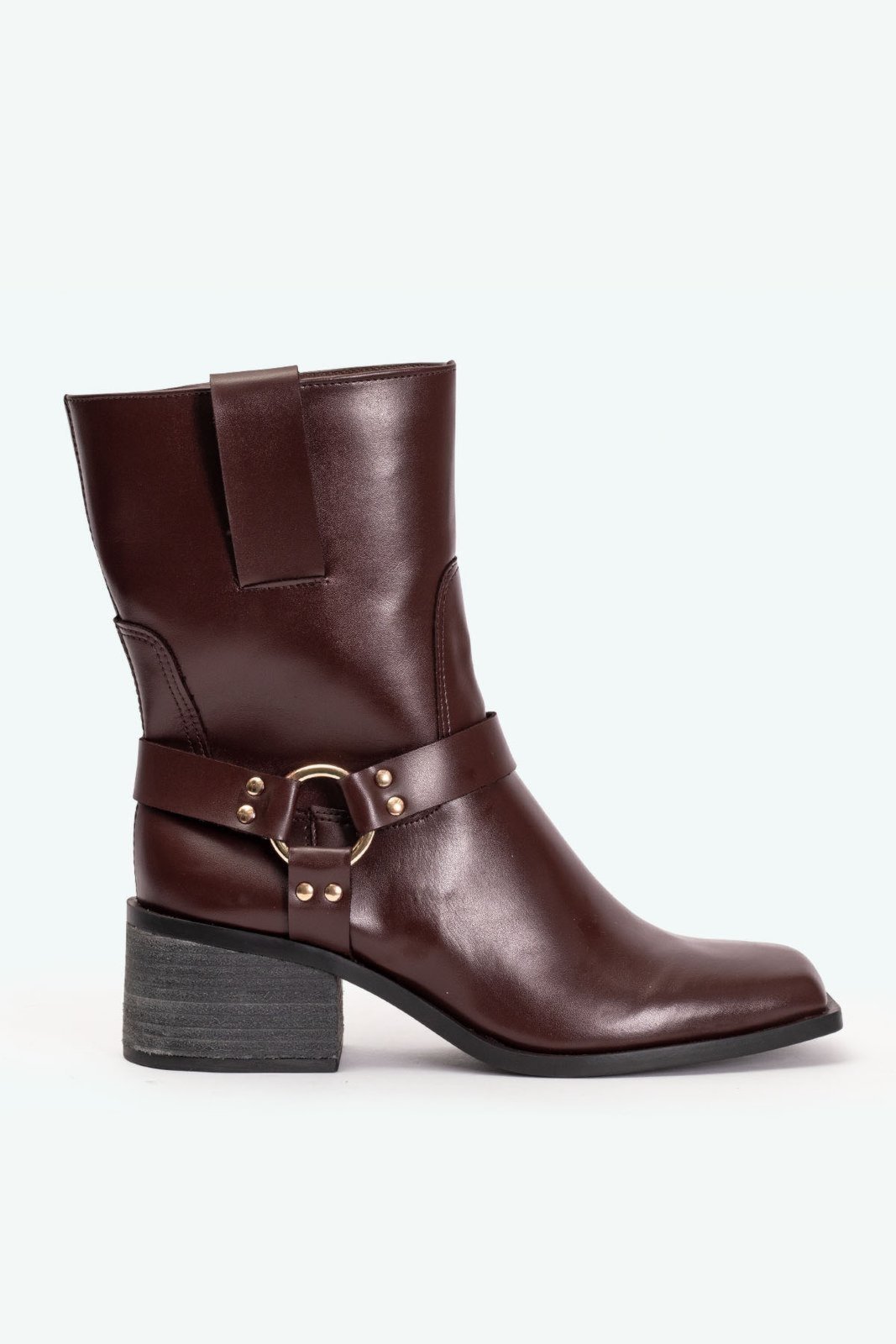Biker Boots Harper Marrom Suzana Santos