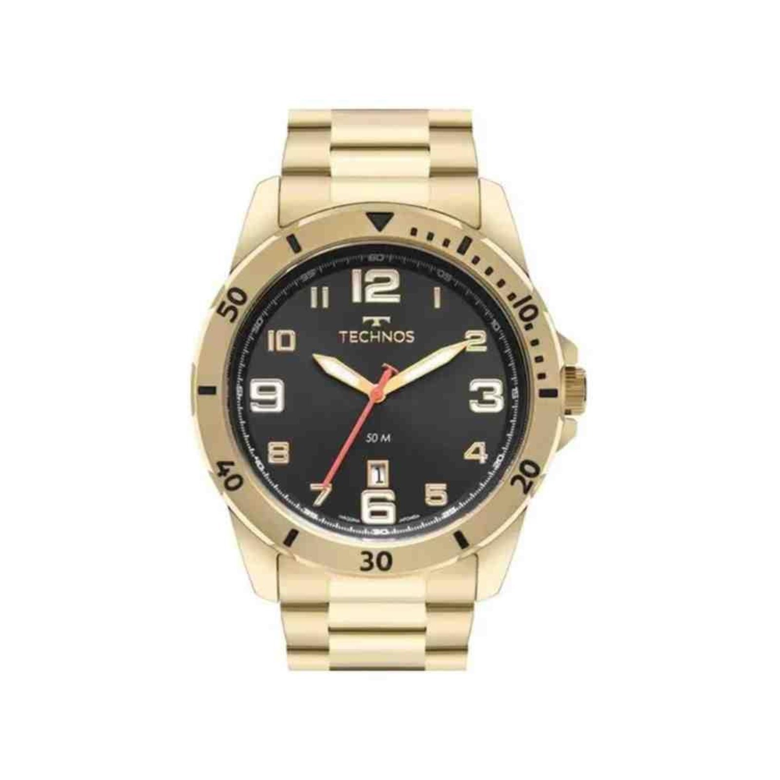 Relógio Technos Dourado Masculino 2115NBP/1P