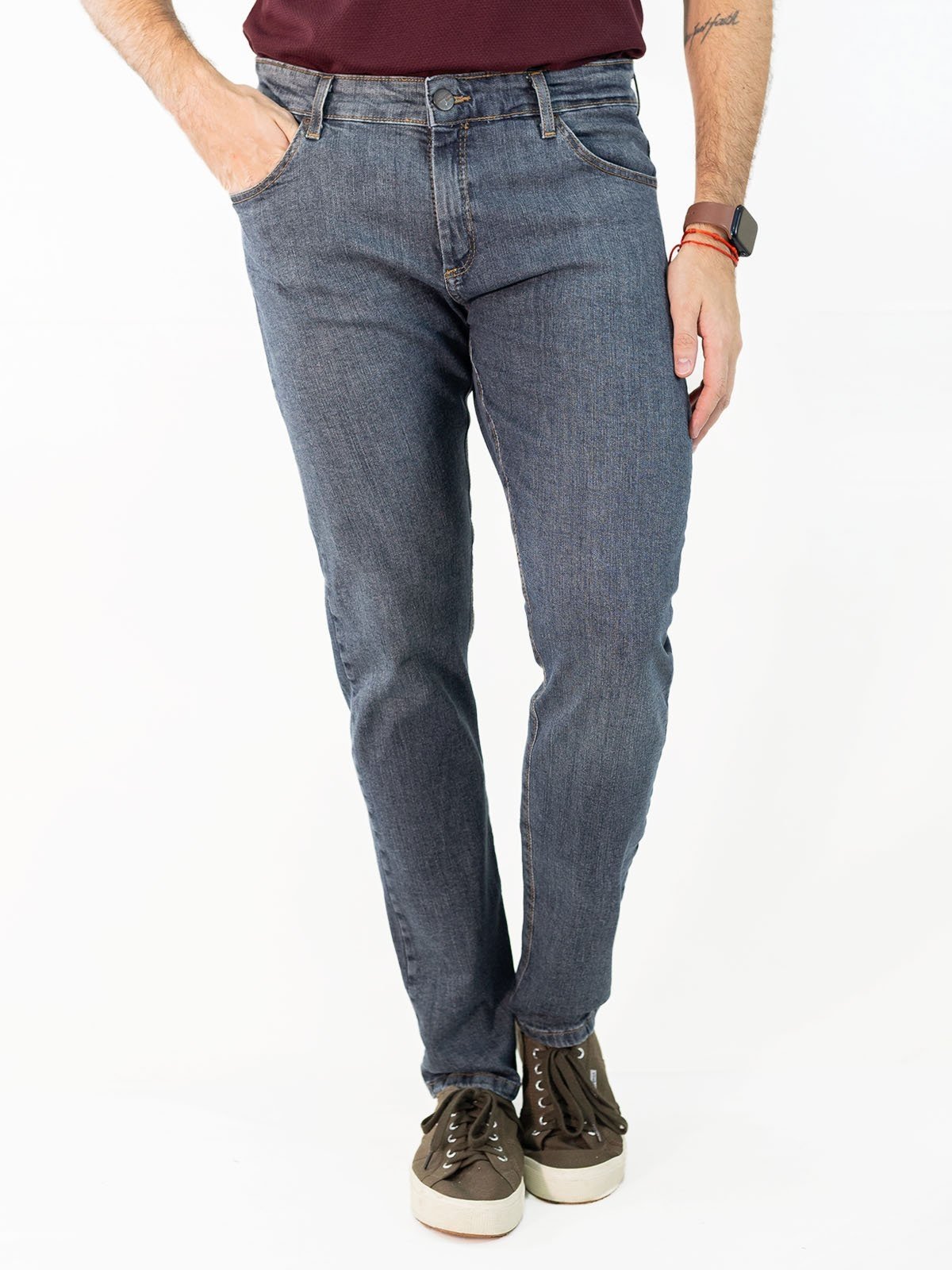 Calça Masculina Jeans Noite Slim Algodão Elastano Anticorpus
