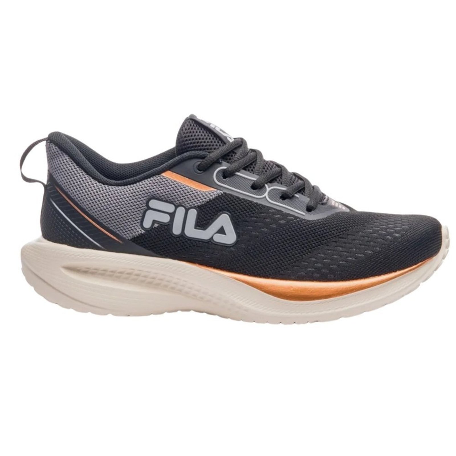 Tênis Fila Rise Up Feminino Fila Preto