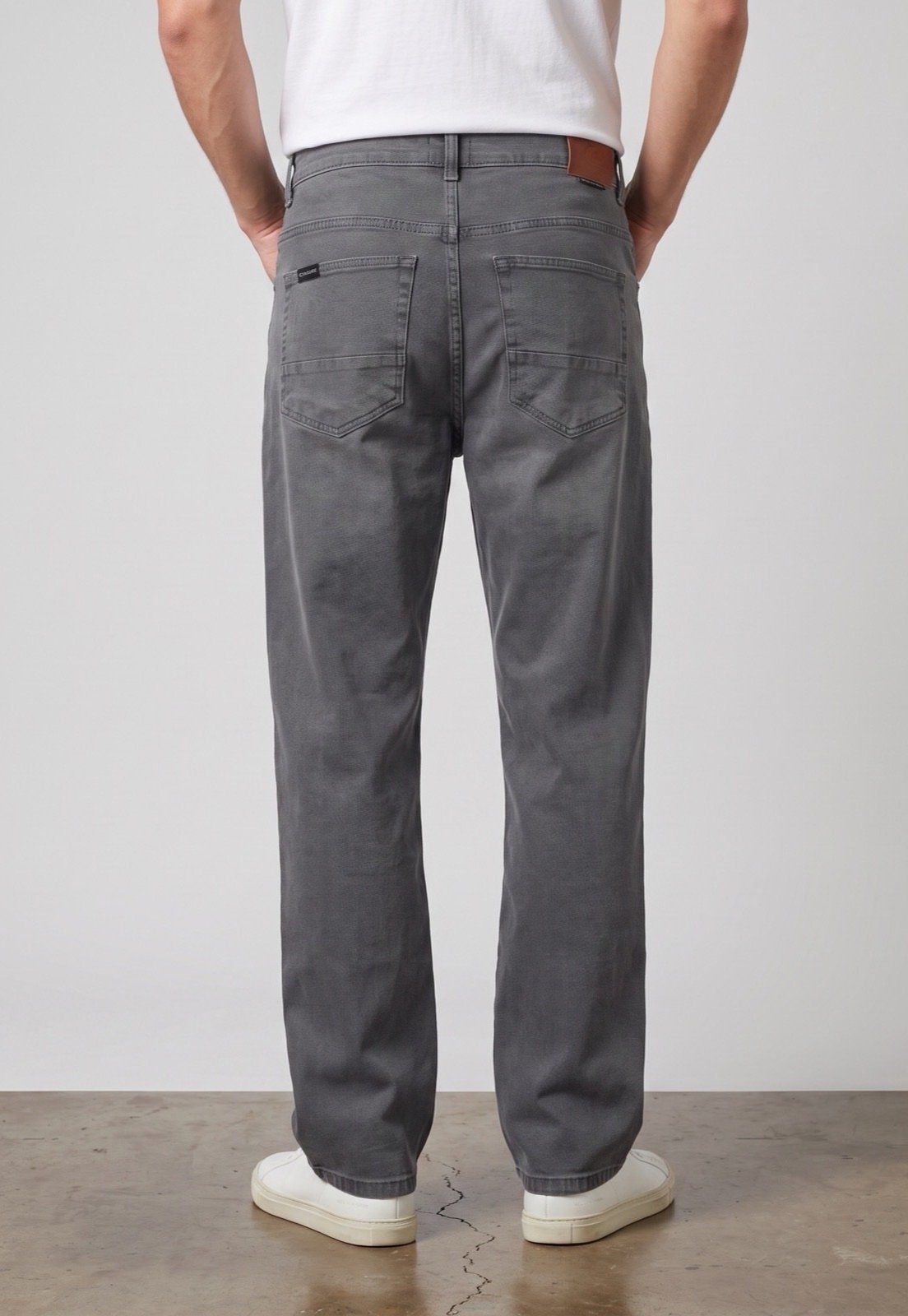 Calça Jeans Masculina Quiksilver Avalon Grey Cinza